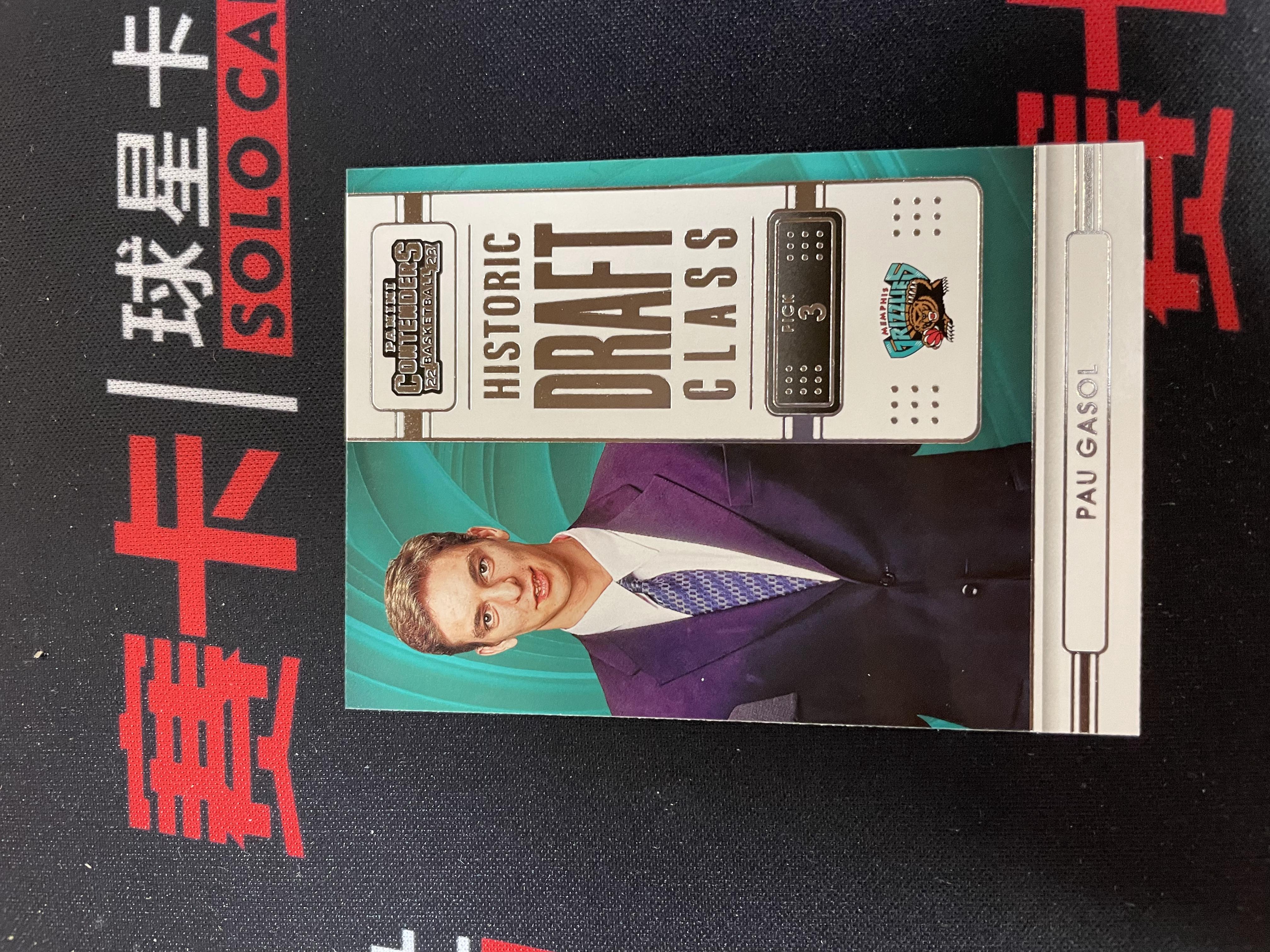 【赛卡代卖】	22-23	PANINI	CONTENDERS  球票	PAU GASOL 保罗加索尔	灰熊	新秀特卡 加嫂 好人 收藏 集套	1203欢乐羊