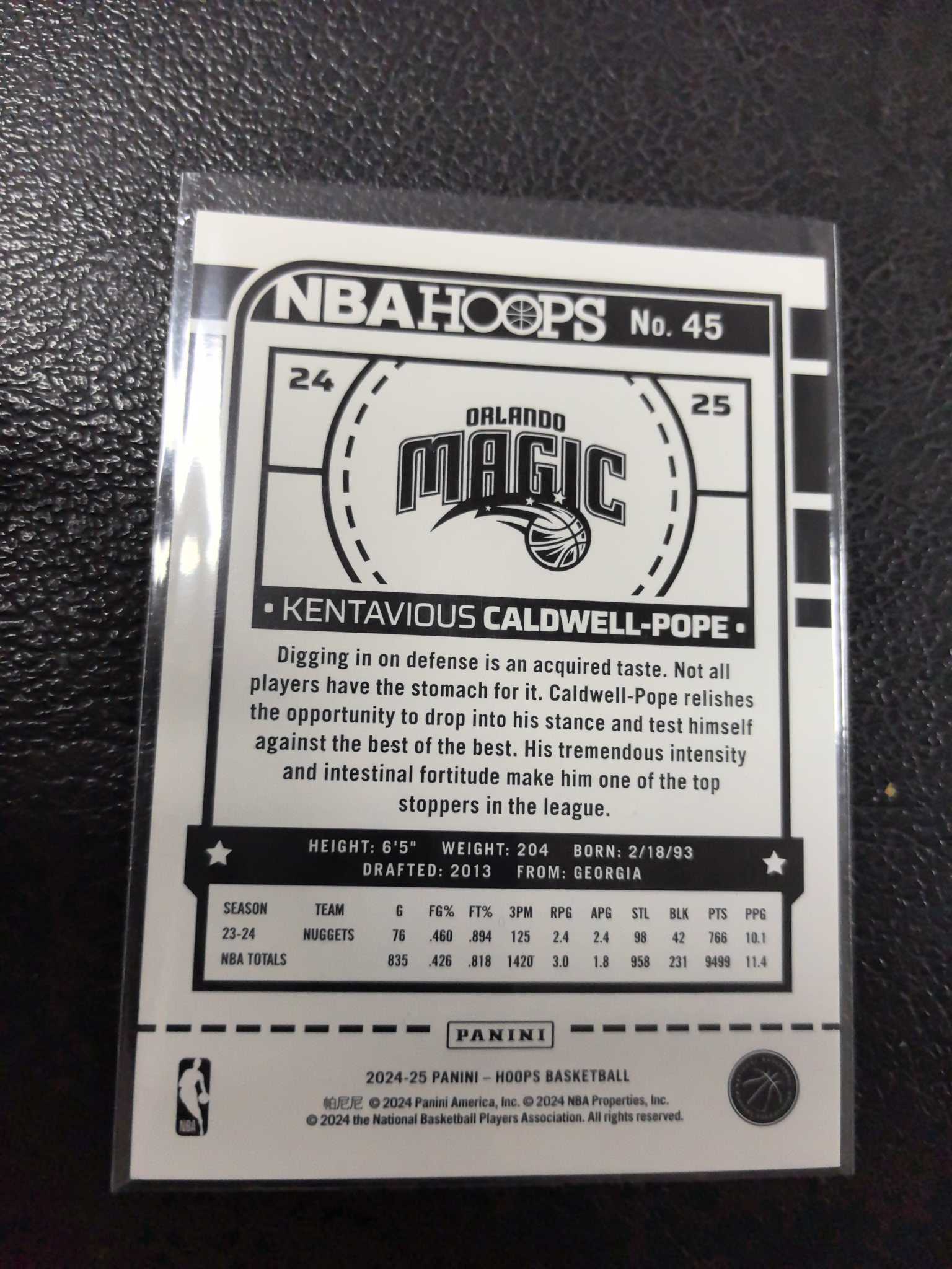 2024-25 波普 59编 魔术 爆炸折 蓝爆炸 折射 hoops 12-2