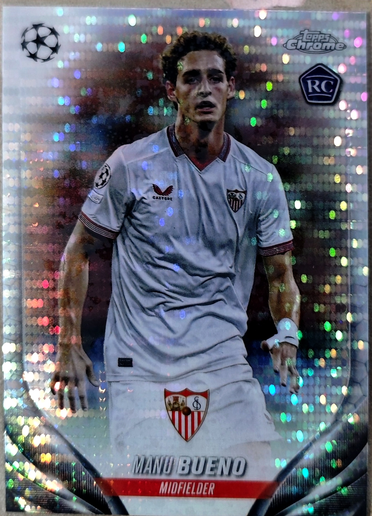 2024-25 Topps Chrome Manu Bueno 布埃诺 TC 折射 银折