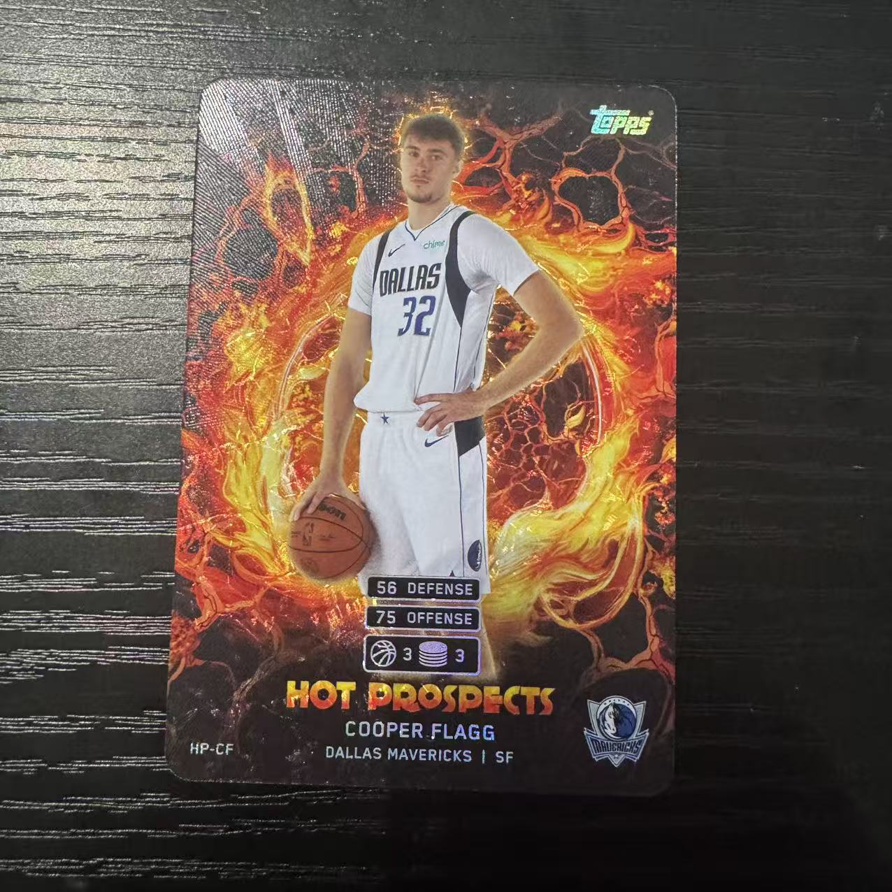 2025 Topps Match Attax Cooper Flagg RC 【猴猴旺卡】25赛季 游戏版 独行侠 库珀 弗拉格 状元 炙热新星特卡 接代拍 【姜哥】