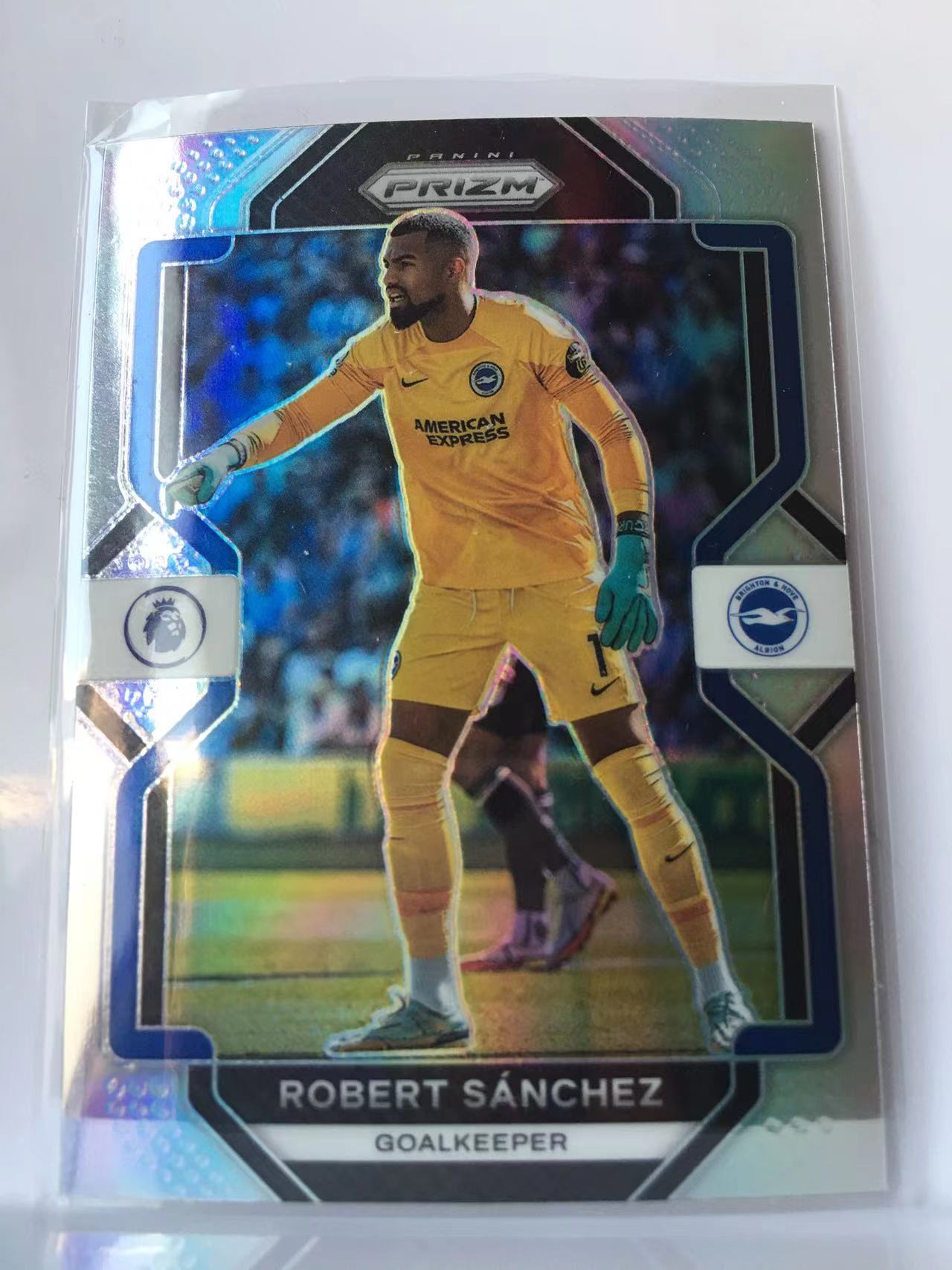 2022-23 Panini Prizm robert sanchez 罗伯特·桑切斯 布莱顿  英超PZ 银折 折射 卡品如图 C027D