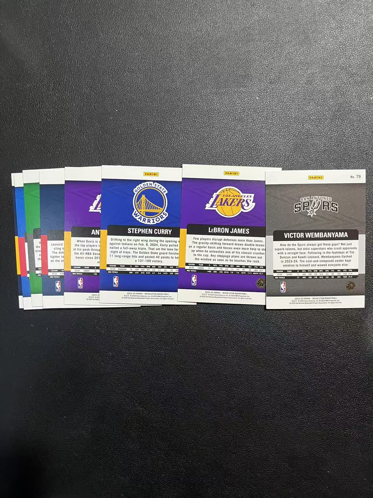 2024-25 Panini Revolution Victor Wembanyama 革命 维克托 文班亚马 勒布朗 詹姆斯 斯蒂芬 库里 cc 塔图姆 约基奇 base 折射 8张 如图 龙龙龙