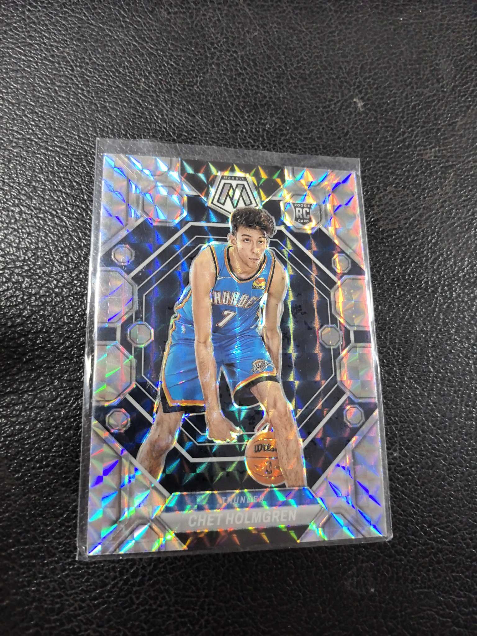 2022-23 切特 霍姆格伦 新秀 holmgren 马赛克 银折 正 12-6