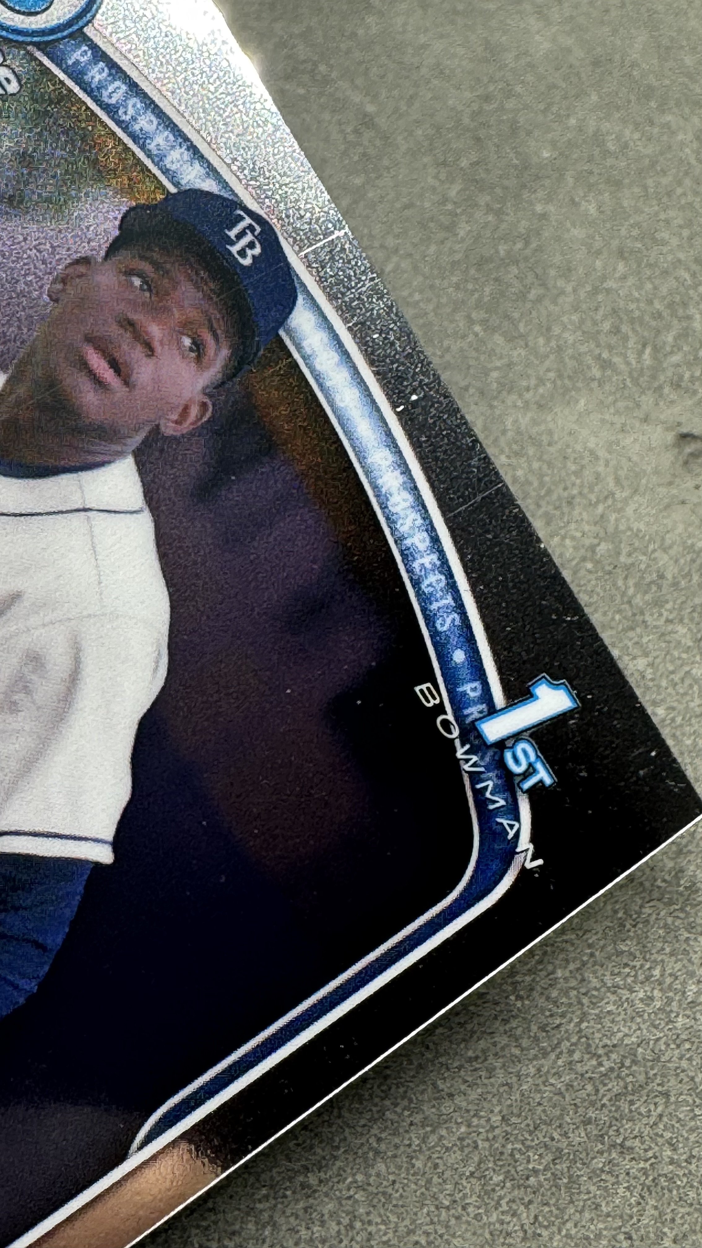 2025 Topps Bowman Maykel Coret 1st 坦帕湾光芒队 梅凯尔・科雷 1st 新秀 签字 墨迹完美 No.9 Prospects 潜力新星 未来可期 卡品如图 #CPA-M