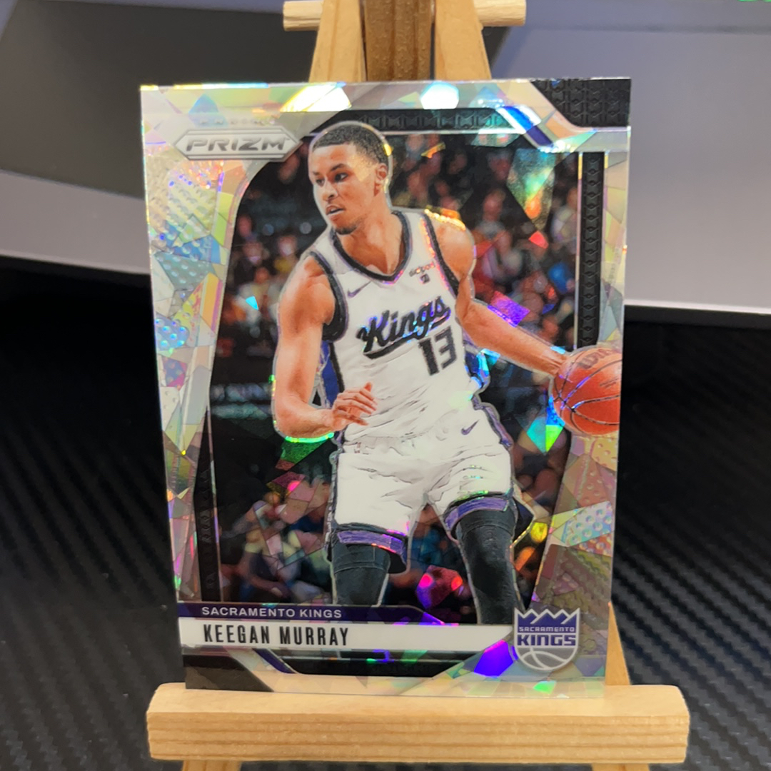 2024-25 Panini Prizm Keegan Murray 基根 穆雷 国王 银碎冰 银折 折射 prizm系列 pz 卡品如图 凑图必备 值得收藏! 免费代卖!