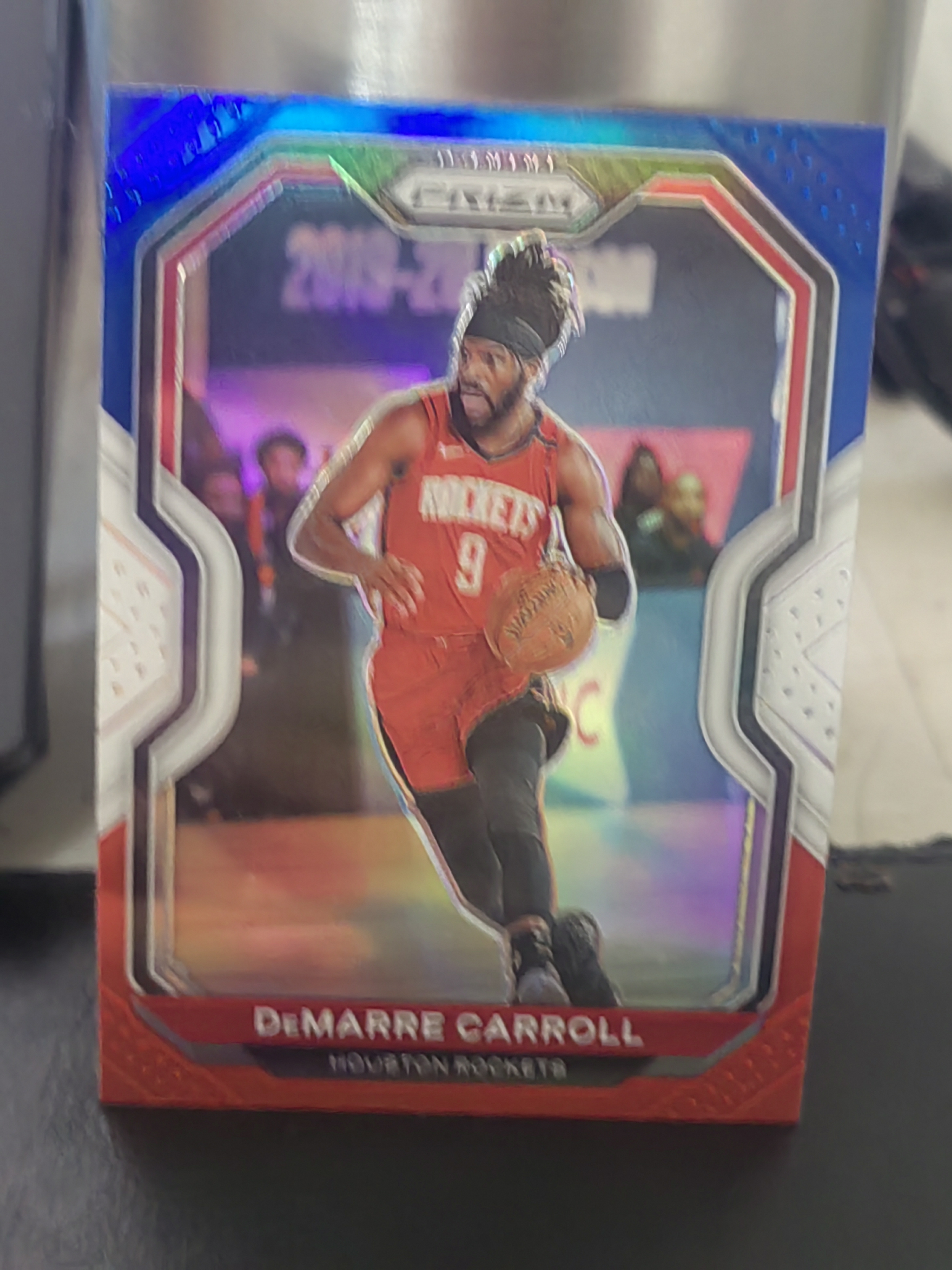 2020-21 Panini Prizm DeMarre Carroll PZ 三色折 德马雷 卡罗尔 火箭 篮 白边白角 不保卡品 卡品如图