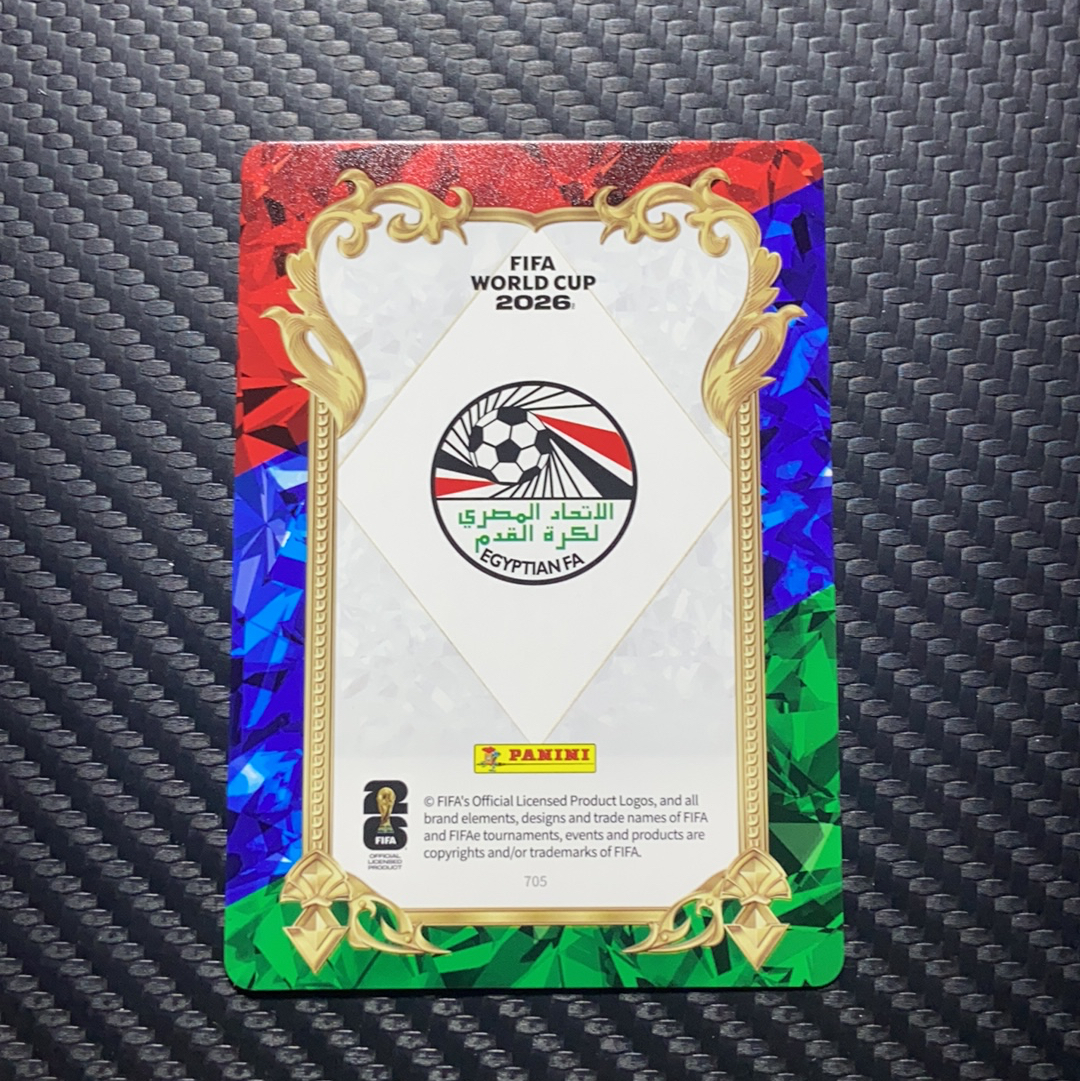 【小牛代拍】2026 Panini 卡游 FIFA World Cup Mohamed Salah 卡游 世界杯 埃及 萨拉赫 铭金卡 卡品如图(阿里嘎多)