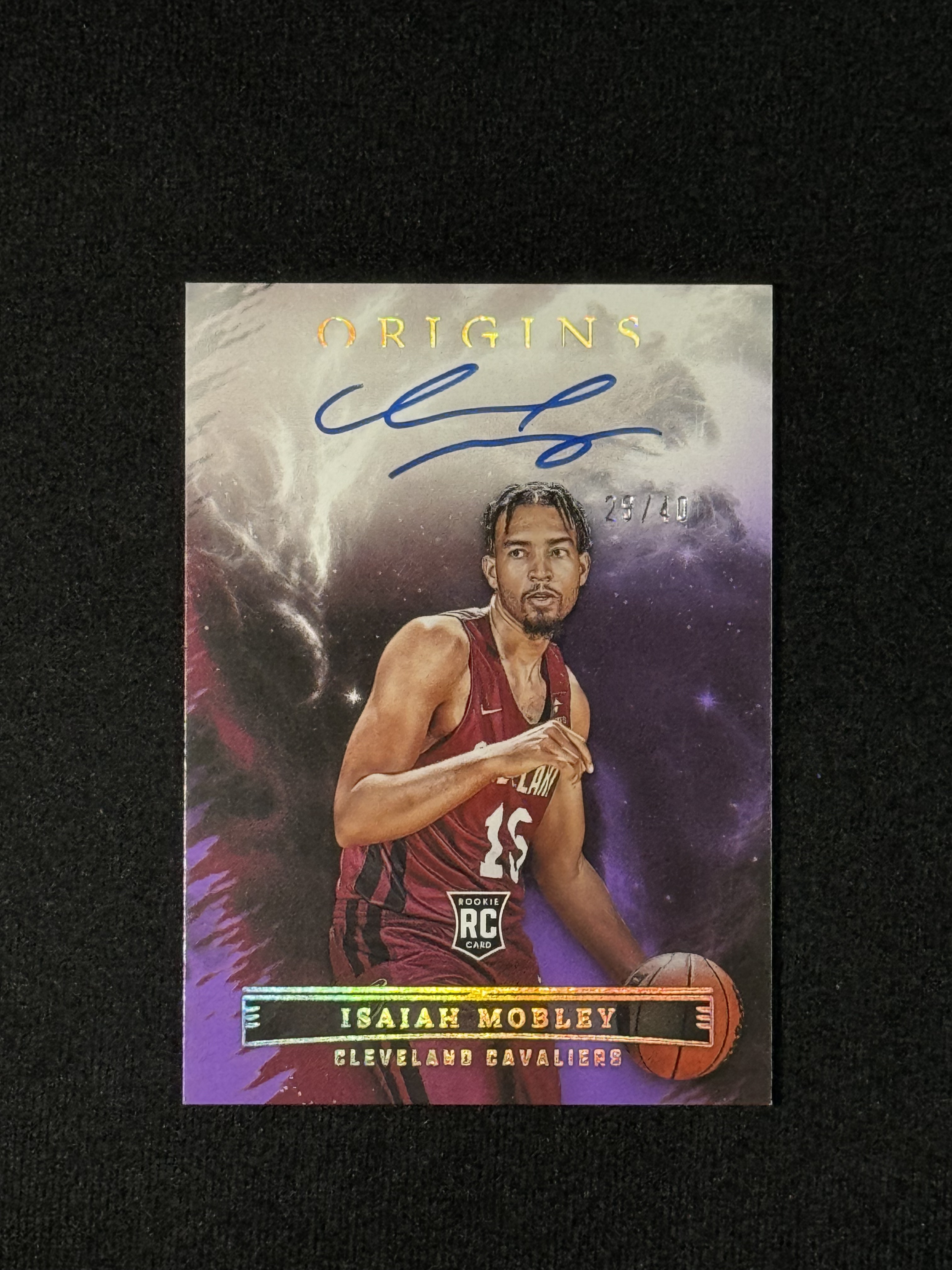 2022-23 Panini Origins Isaiah Mobley RC 【扎克代卖】起源 卡签 骑士新秀 以赛亚 莫布利 莫布里 40编 实卡好看 瑕疵如图 福盒 猪脚饭