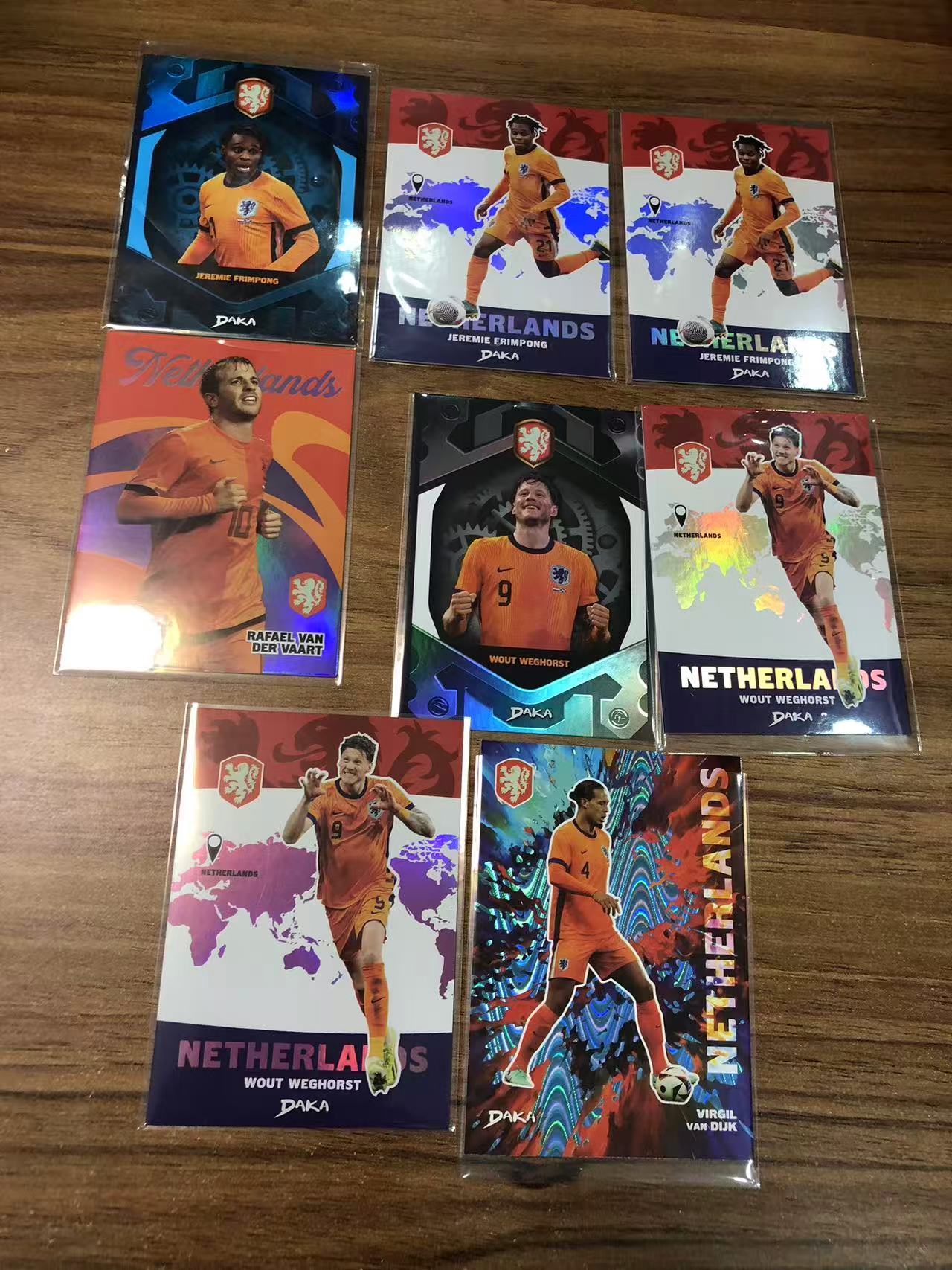 2025 DAKA JSY-10 Virgil van Dijk 达咖 荷兰国家队盒 范戴克 等好人 8张全部带编 打包LOT 卡品不保10 【ZYP代拍】R586