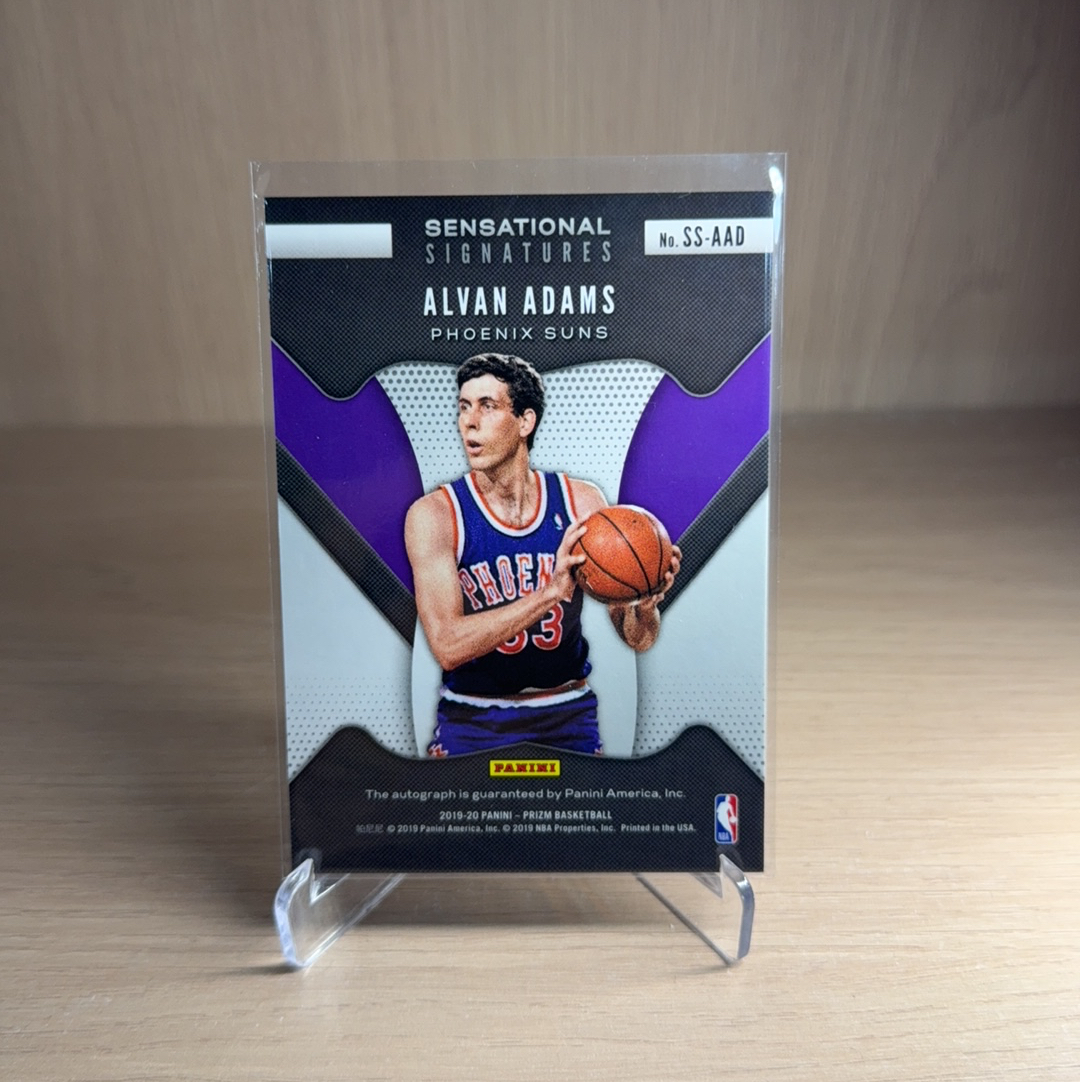 2019-20 Panini Prizm Alvan Adams 【免费代卖】太阳 阿尔万 亚当斯 PZ 签字 投资升值 值得珍藏 卡品如图