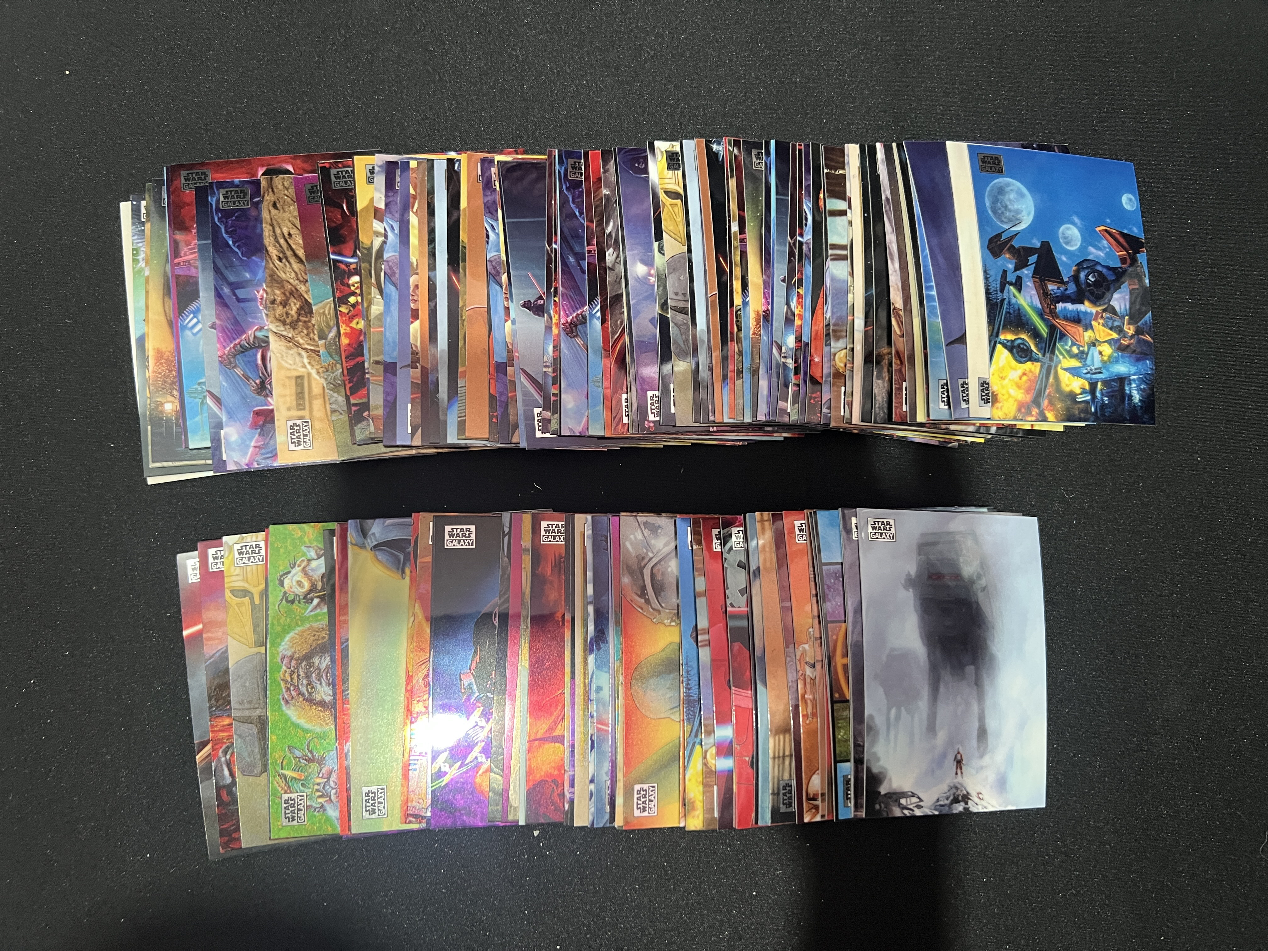 2025 Topps Star Wars base 【严选代拍】 星球大战chrome Galaxy 银河系列 135张 lot 全套差的不多 选图精美 凑套必备 不保卡品 拍前看描述 nova