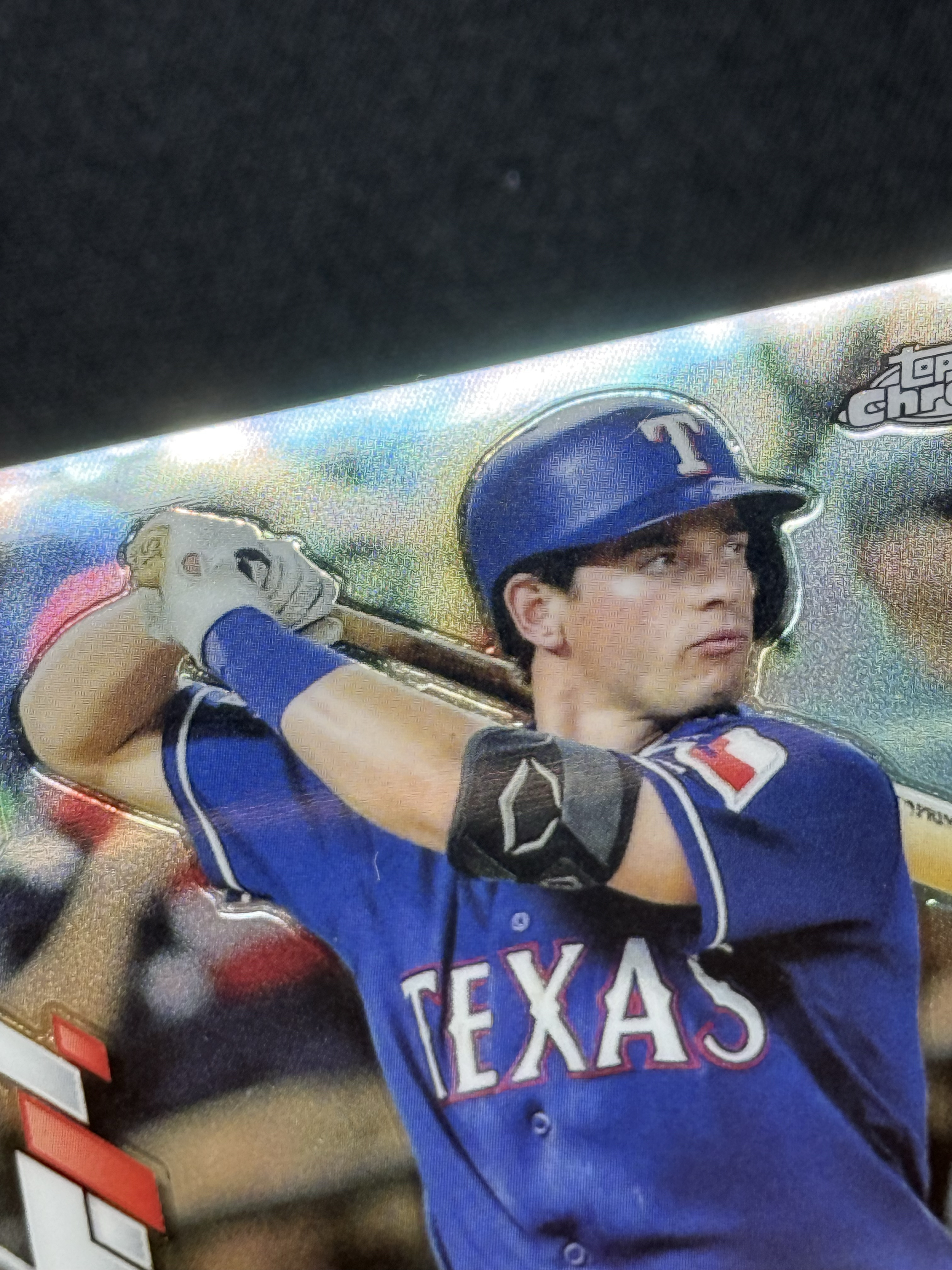 2020 Topps Chrome Nick Solak RC 【小贝代拍】棒球 MLb 新秀 德州游骑兵队 尼克 索拉克 签字 卡签 瑕疵如图 拍前看描述 H EW