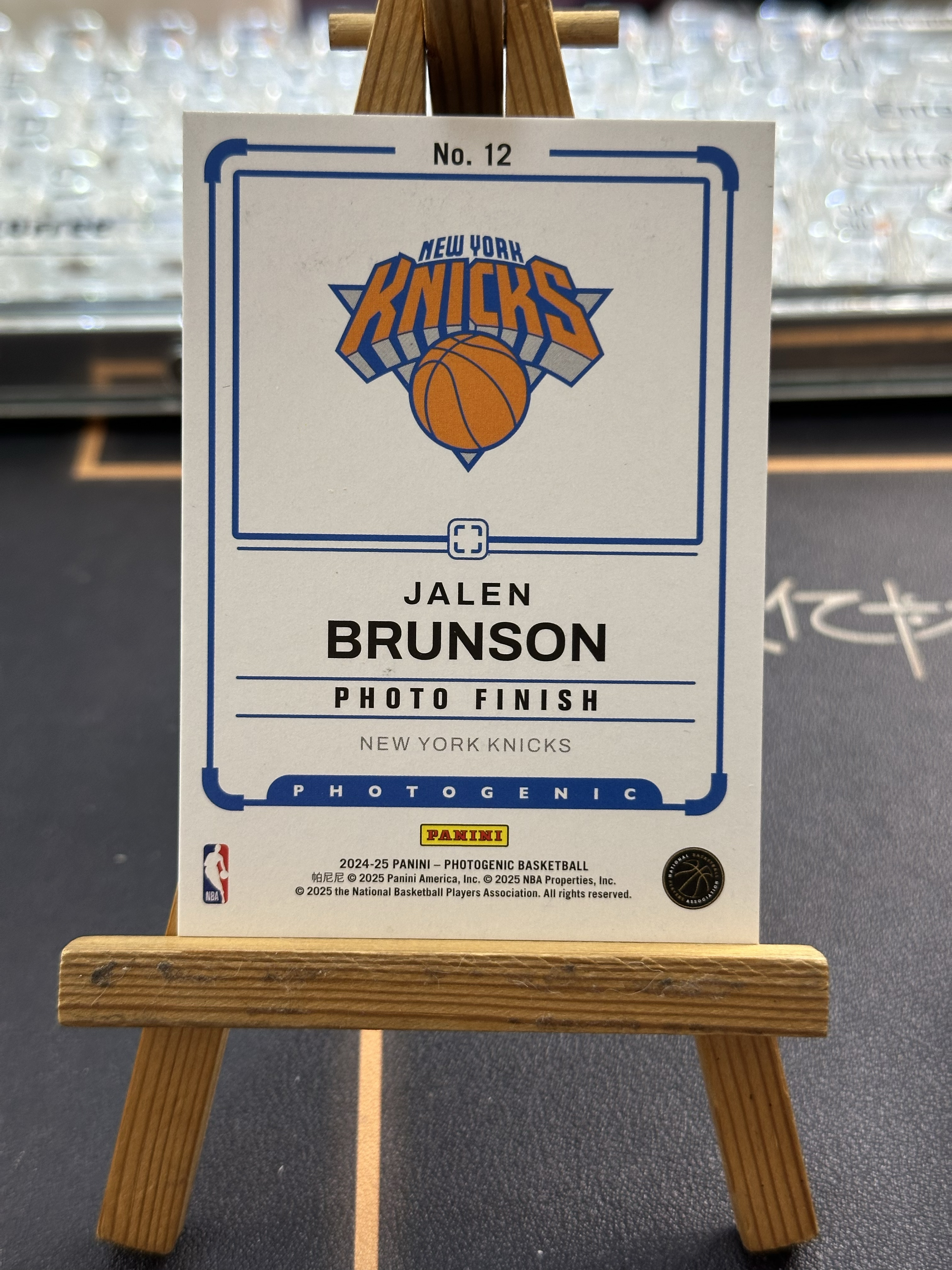 【八爪鱼拍卖🐙免手续费】2024-25 Panini Photogenic Jalen Brunson 上镜 尼克斯 杰伦 布伦森 终结技 特卡