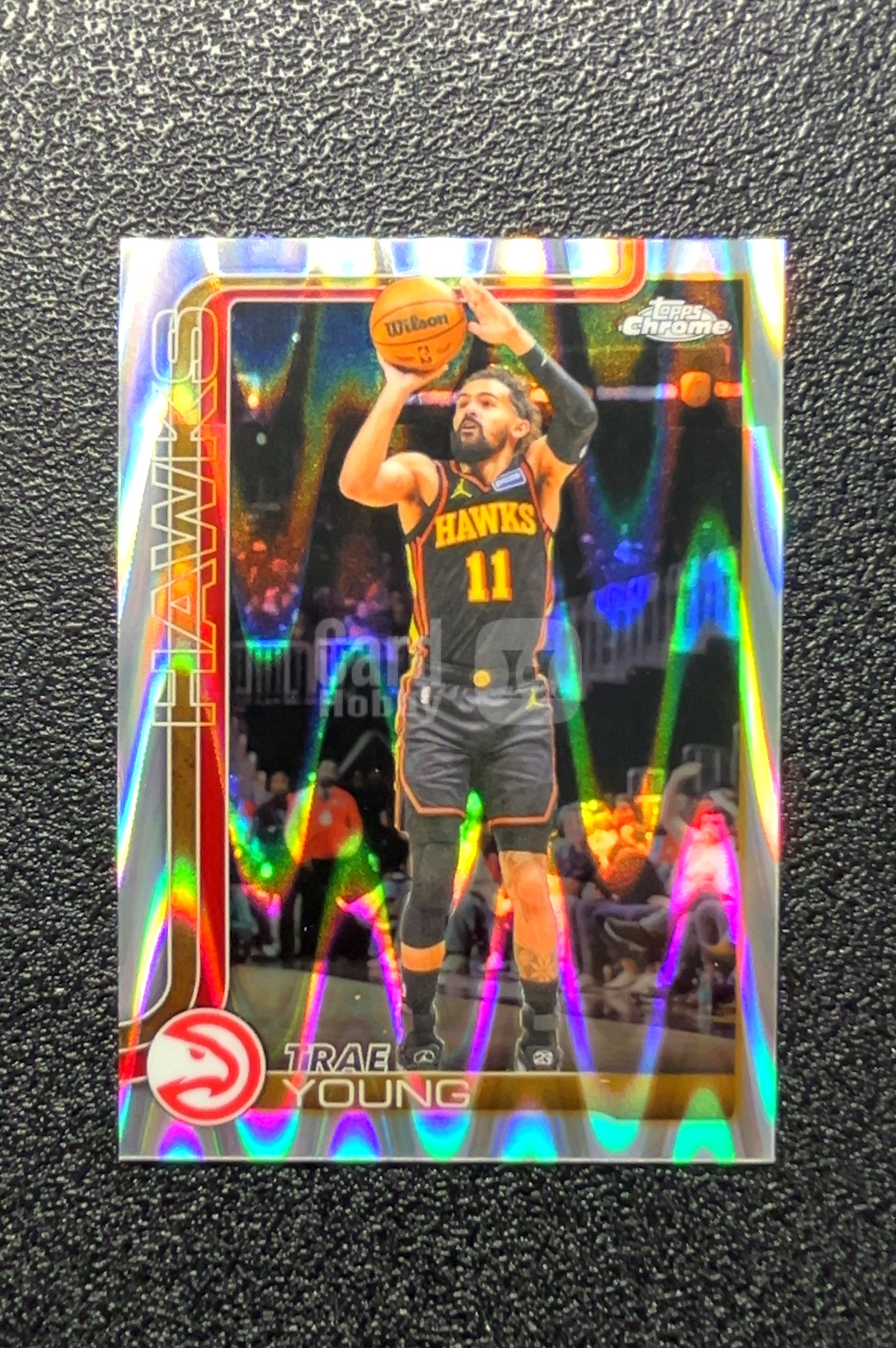 【岛屿拍卖】2023 Topps Chrome Trae Young 特雷·杨 银折 折射 新秀 RC 卡品如图 高价值 #36 Atlanta Hawks 亚特兰大老鹰 0012#33