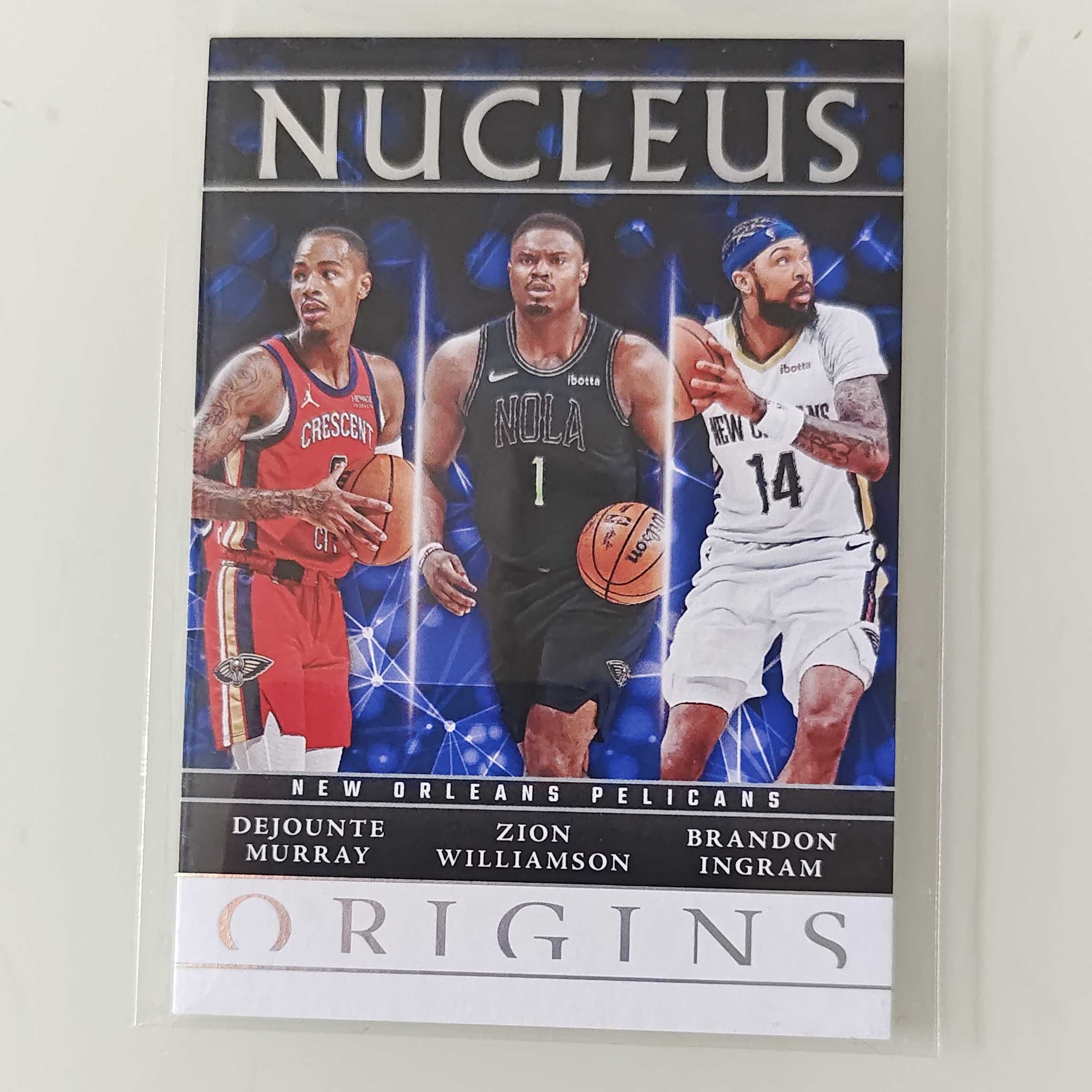 2024-25 Panini Origins Zion Williamson 起源系列錫安威廉姆斯英格拉姆莫里三人特卡卡片精美收藏必備