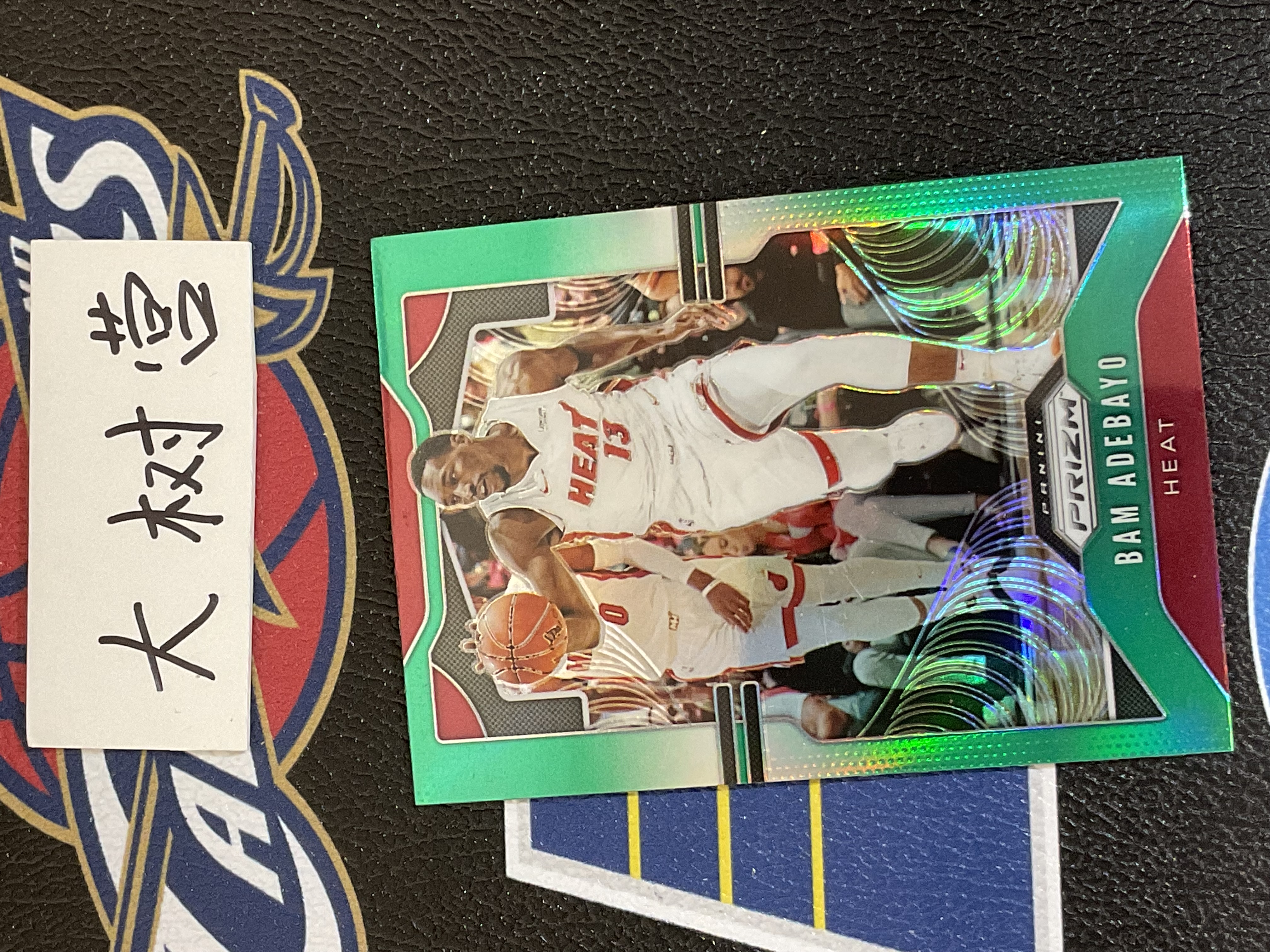 【大树营免费代卖】prizm 绿折 阿德巴约 热火 全明星水平 收藏必备 卡品如图 瑕疵如图 #蛋总1