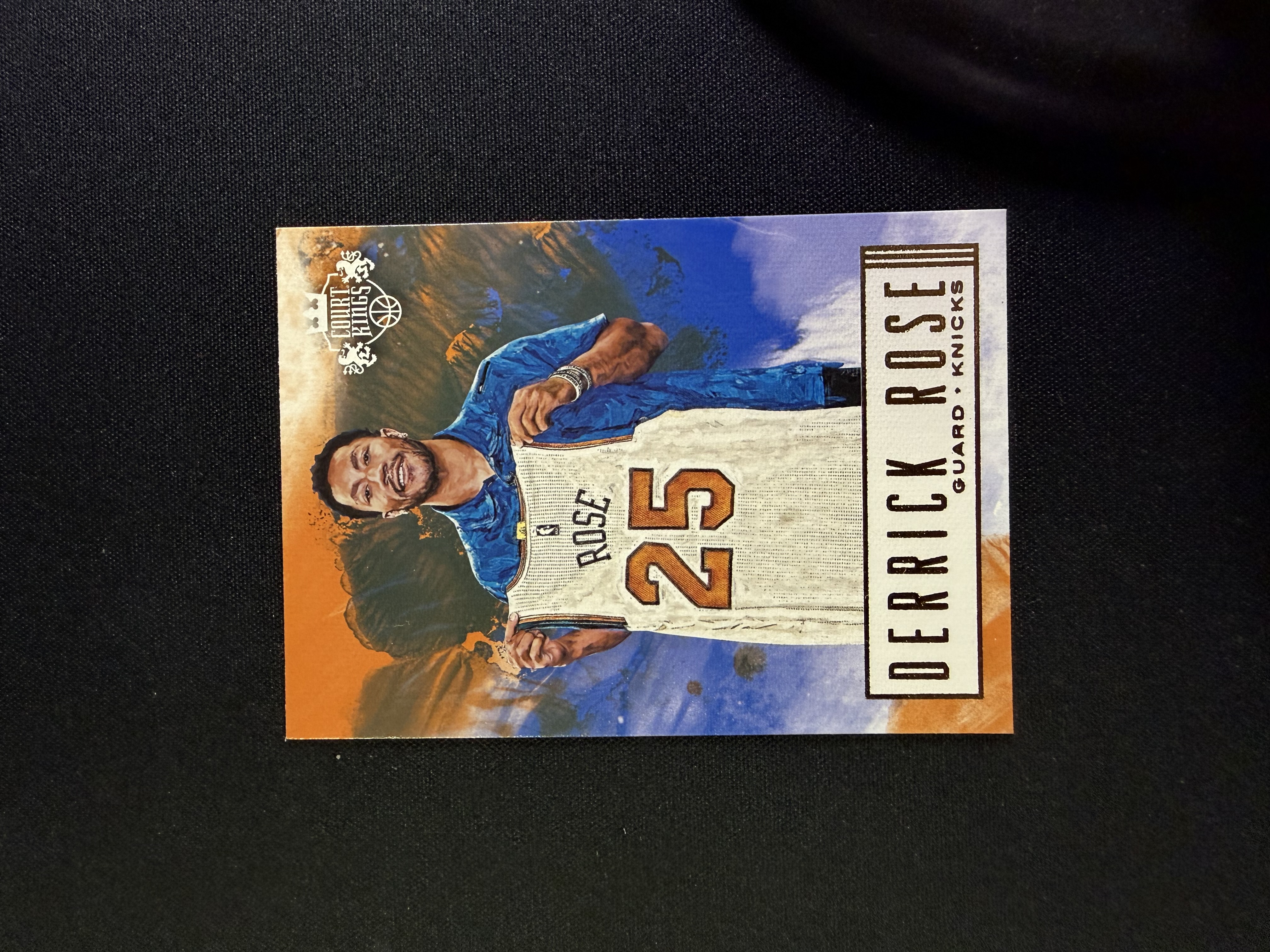 2016-17 Panini Court Kings Derrick Rose 德里克 罗斯 尼克斯 风城玫瑰 球衣 定妆照 大比例 SSP