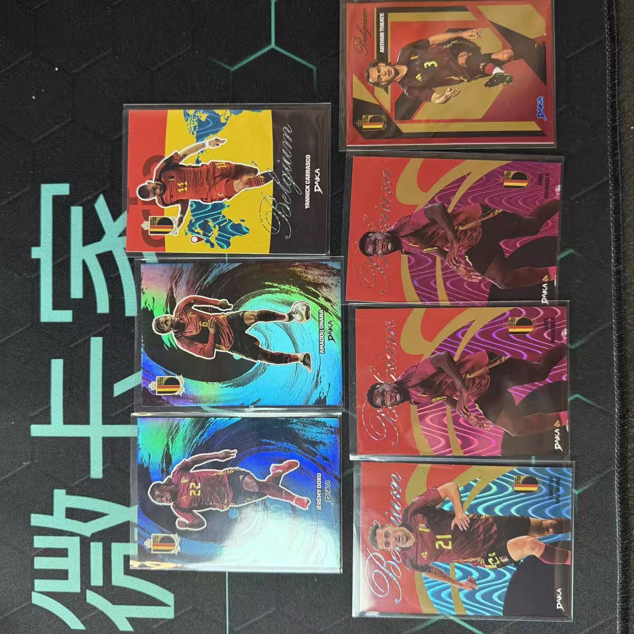 2025 DAKA 比利时队盒 多球员 【阿福代卖】奥纳纳 卡斯特罗 多库 卡斯塔涅 曼加拉 49编 75编 149编 99编 7张lot 收藏必备(等风A)