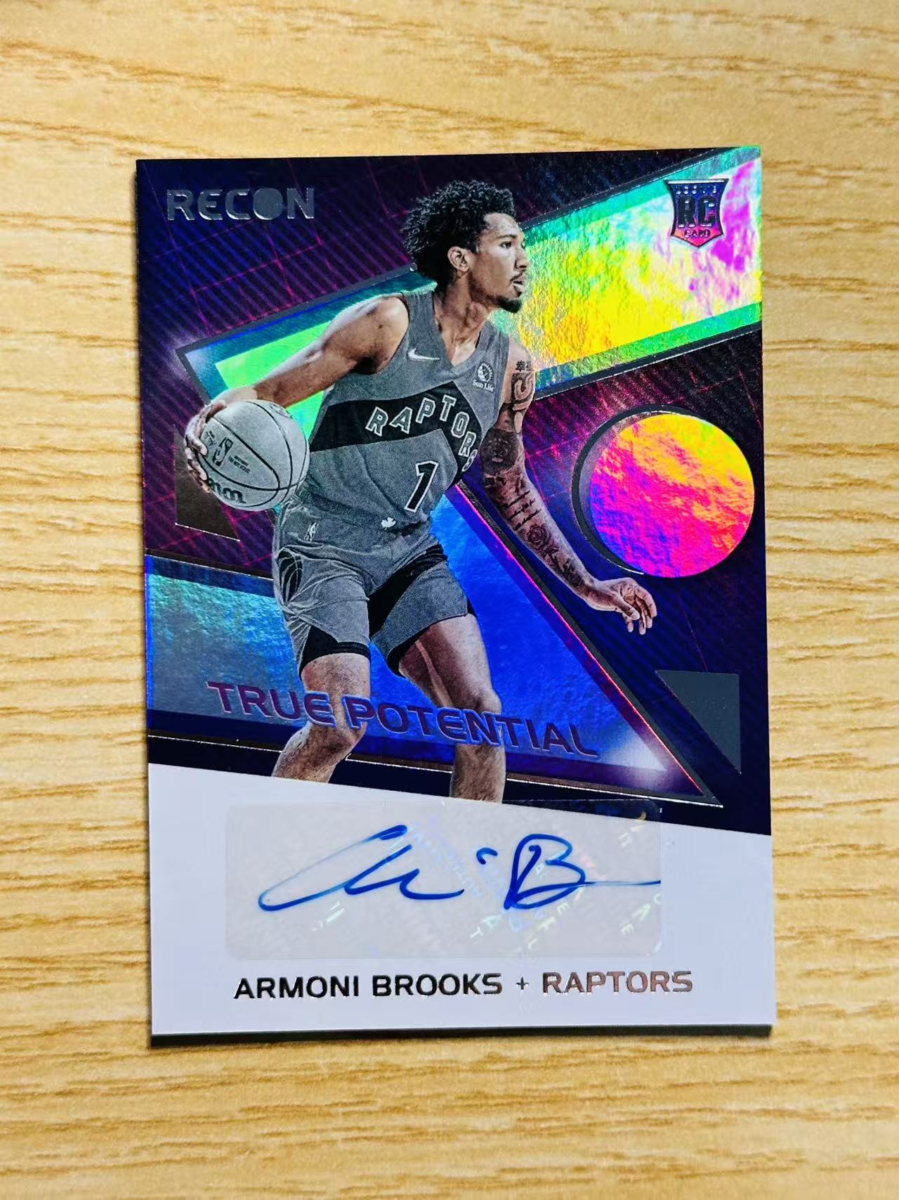 2021-22 Panini Recon Aaron Brooks 嘿嘿代卖 阿隆 布鲁克斯 新秀 RC 签字 猛龙 收藏必备