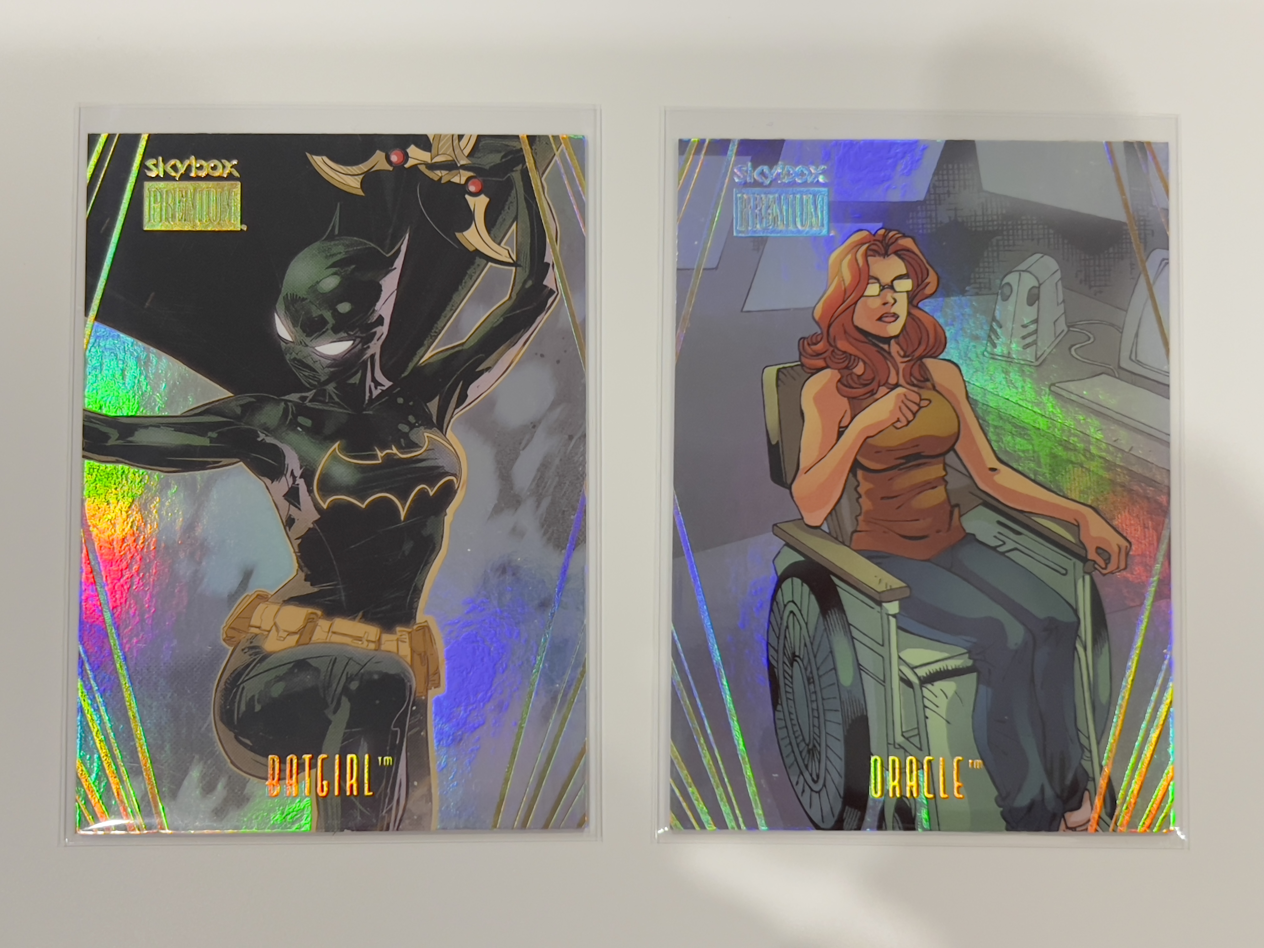 2025 Skybox Metal Universe Batman DC 蝙蝠侠 金属宇宙 银折特卡 光谱折 Premium 蝙蝠女孩 bat girl 神谕(Oracle)