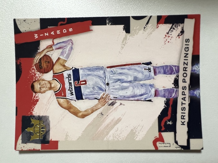 2021-22 Panini Court Kings Kristaps Porzingis 克里斯塔普斯·波爾津吉斯 波神 奇才 油畫 收藏湊套 卡品如圖 免費代拍