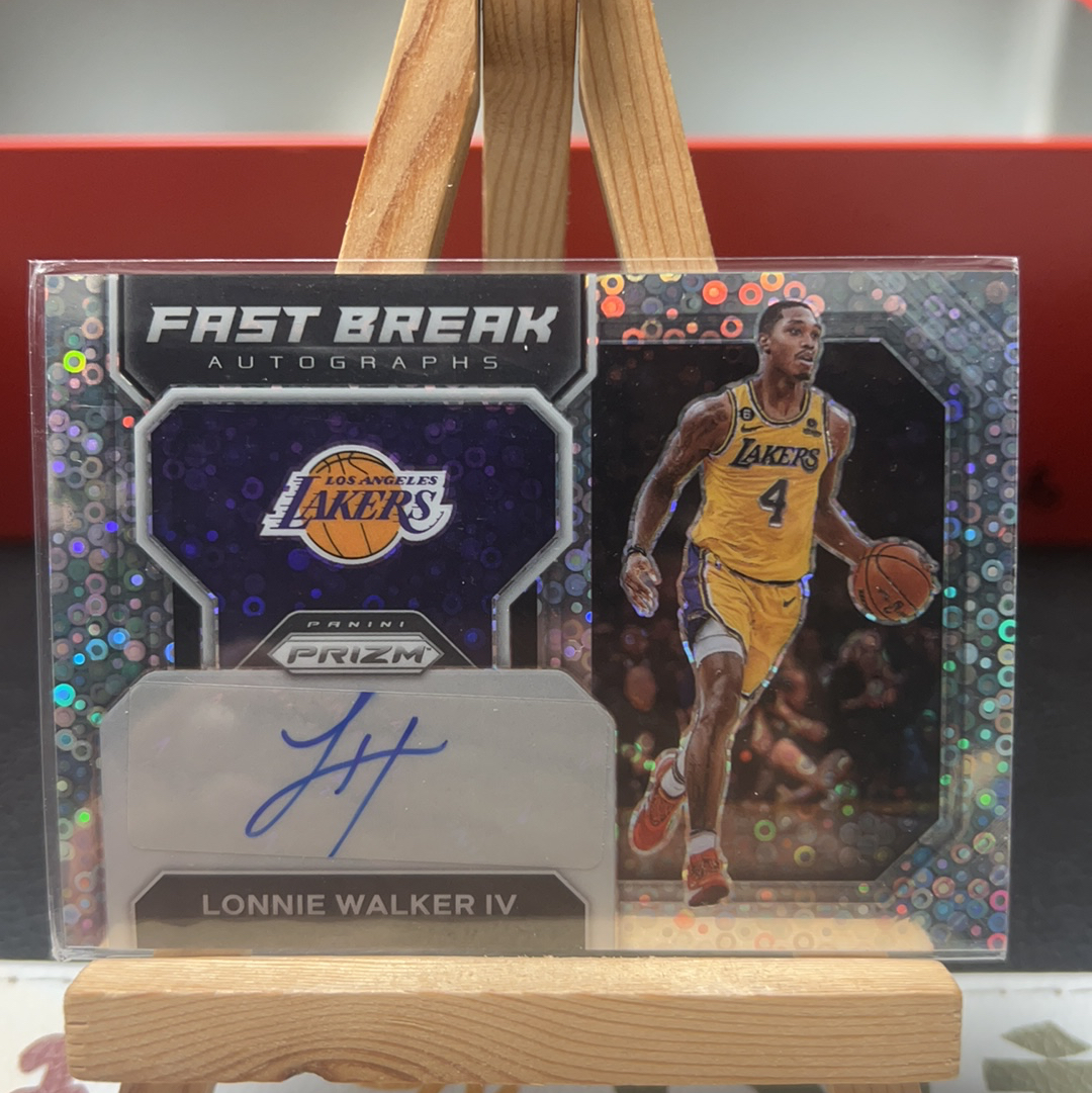 【SY代卖sy0540-可累积-瑕疵看图】2022-23 Panini Prizm Lonnie Walker IV 湖人 朗尼沃克 签字