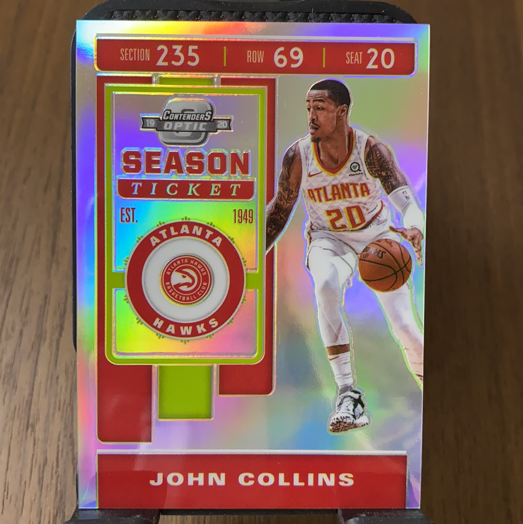 2019-20 Panini Contenders John Collins 134