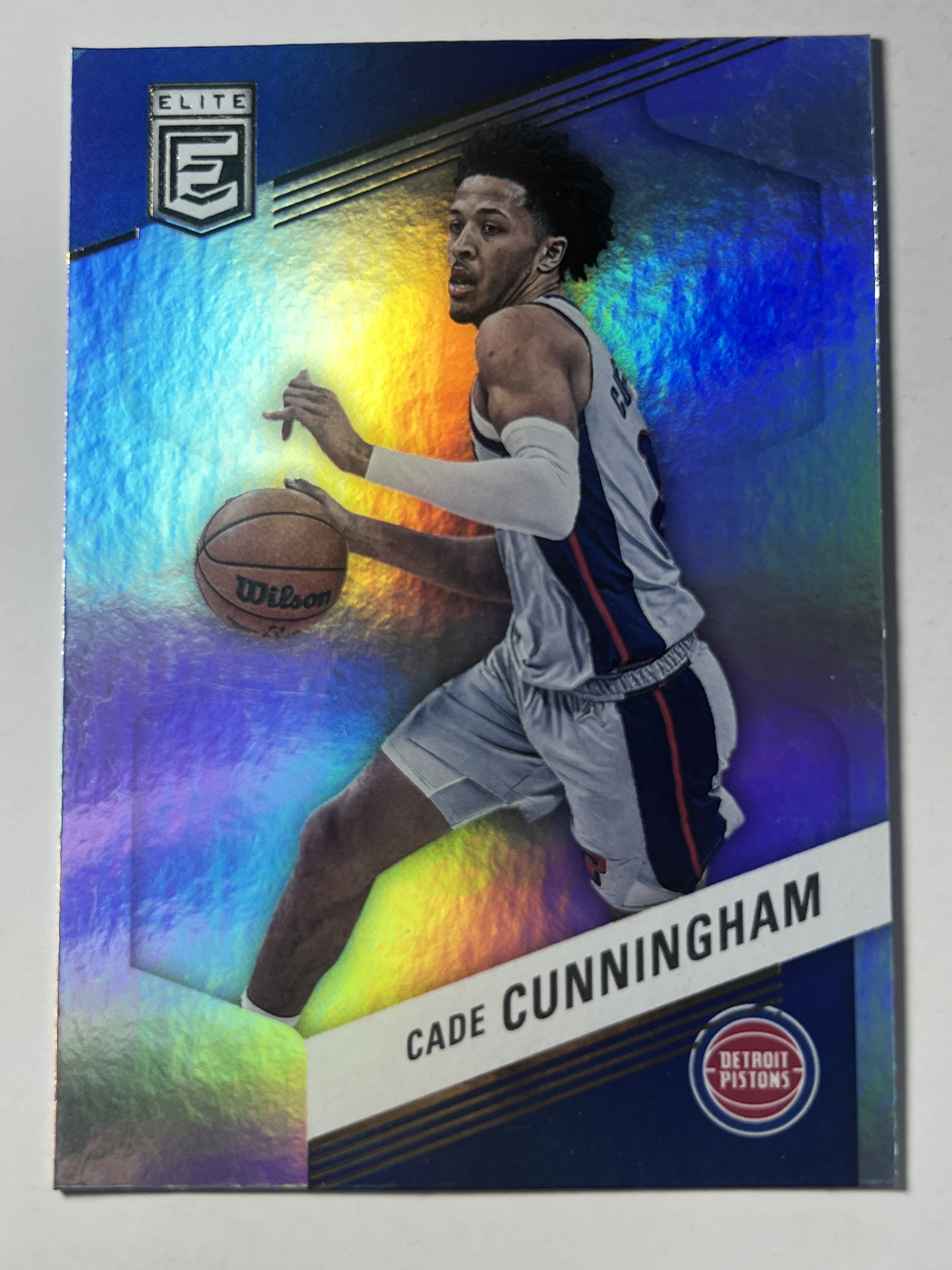2022-23 Panini Elite Cade Cunningham 凯德 康宁汉姆 CC 活塞队 折射卡 热门球星 收藏必备 实卡精美 #69