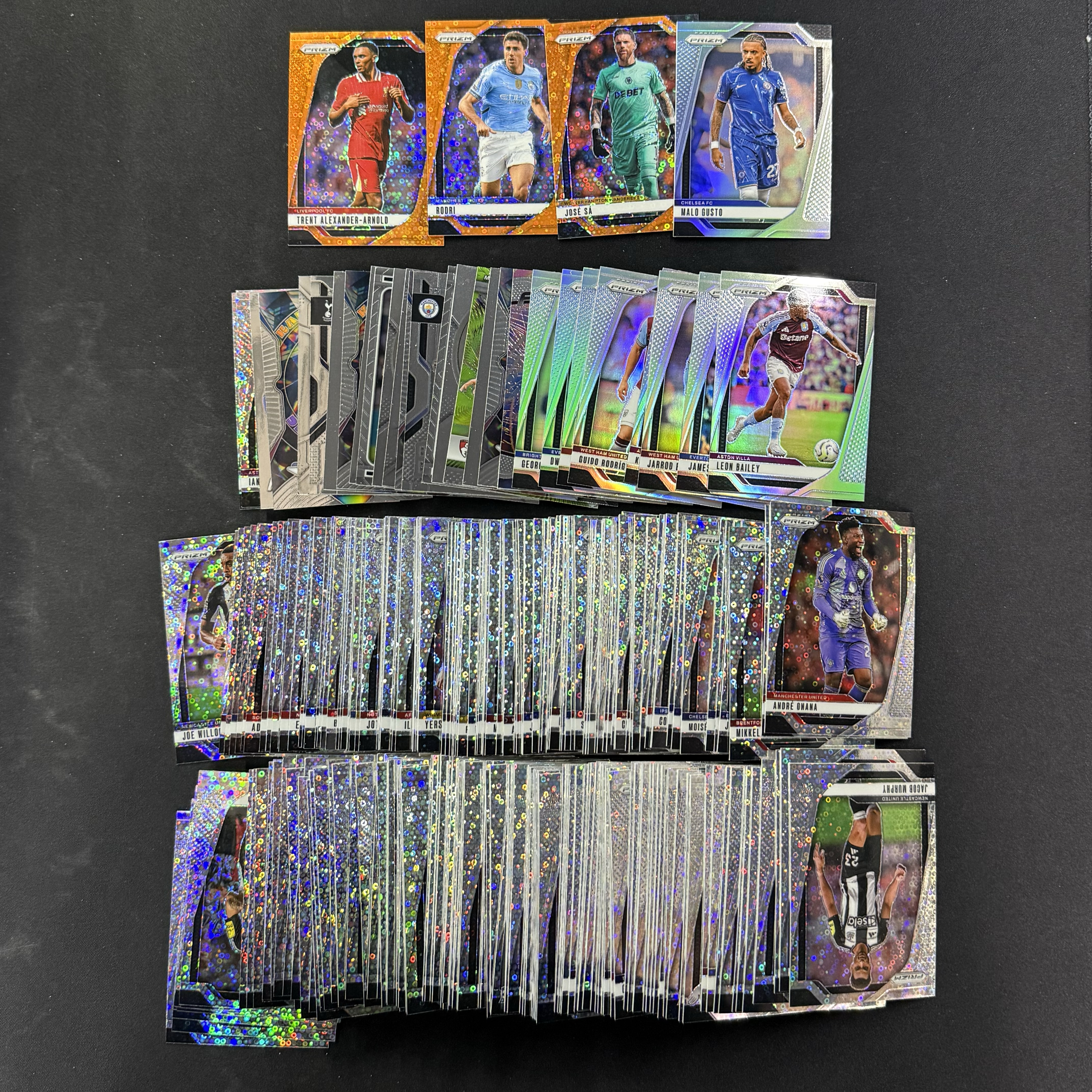 2024-25 Panini Prizm Trent Alex Arnold 【SC拍卖】英超 pz 阿诺德 古斯托 罗德里 泡泡折 特卡 折射 lot 收藏必备(嘿嘿)