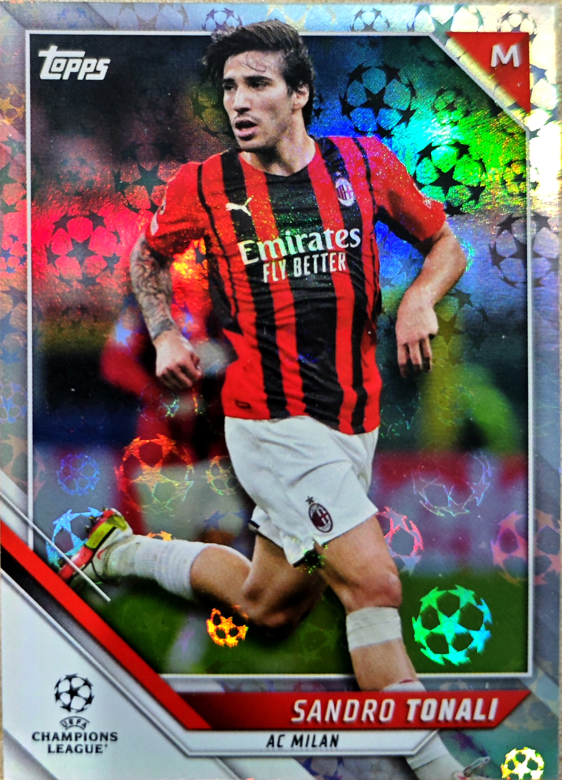 2023-24 Topps Topps Sandro Tonali 欧冠 托纳利 AC米兰
