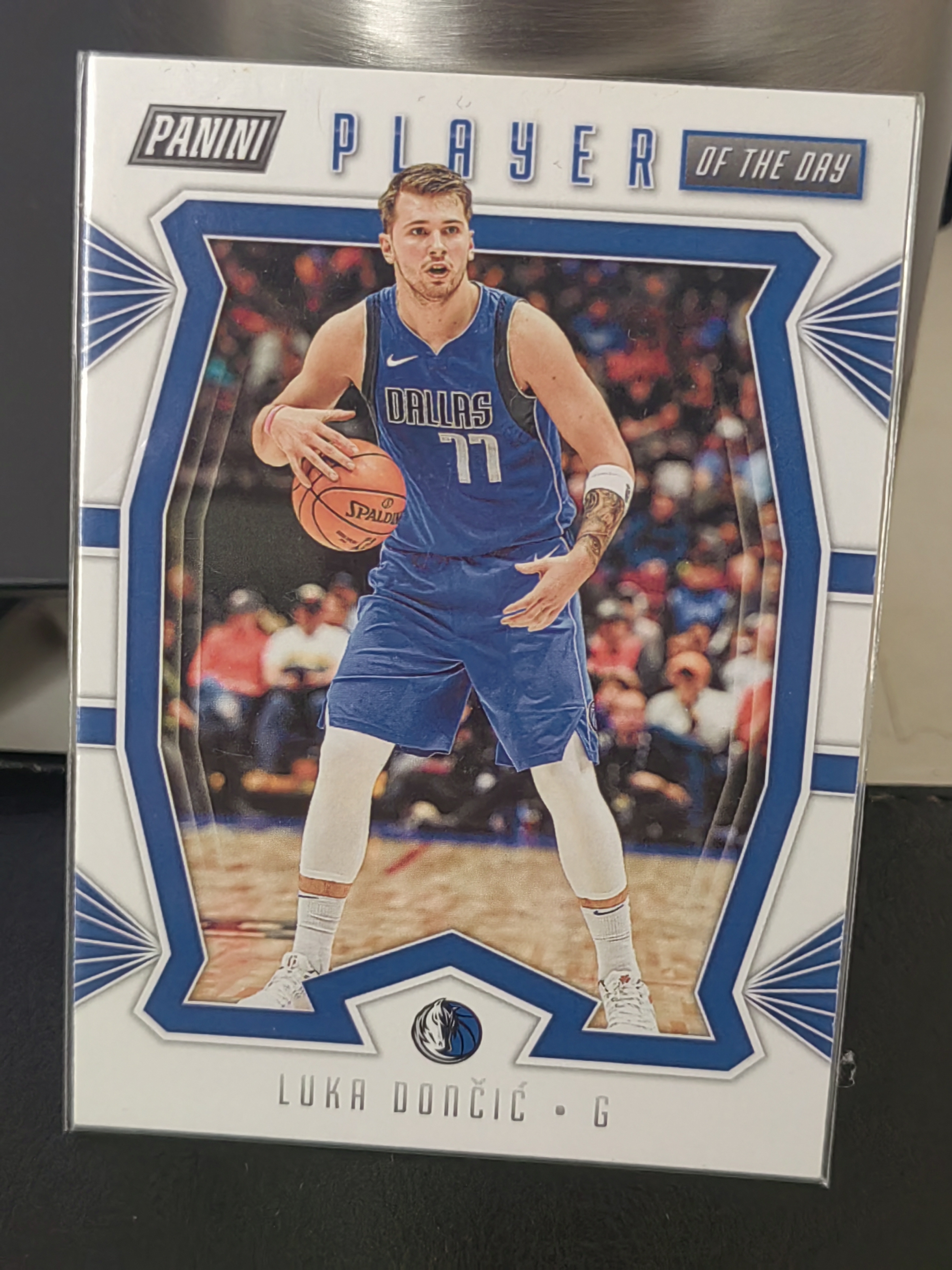 2019-20 Panini Player of the Day Luka Dončić 每日之星 卢卡东契奇 独行侠 篮 白边白角 不保卡品 卡品如图