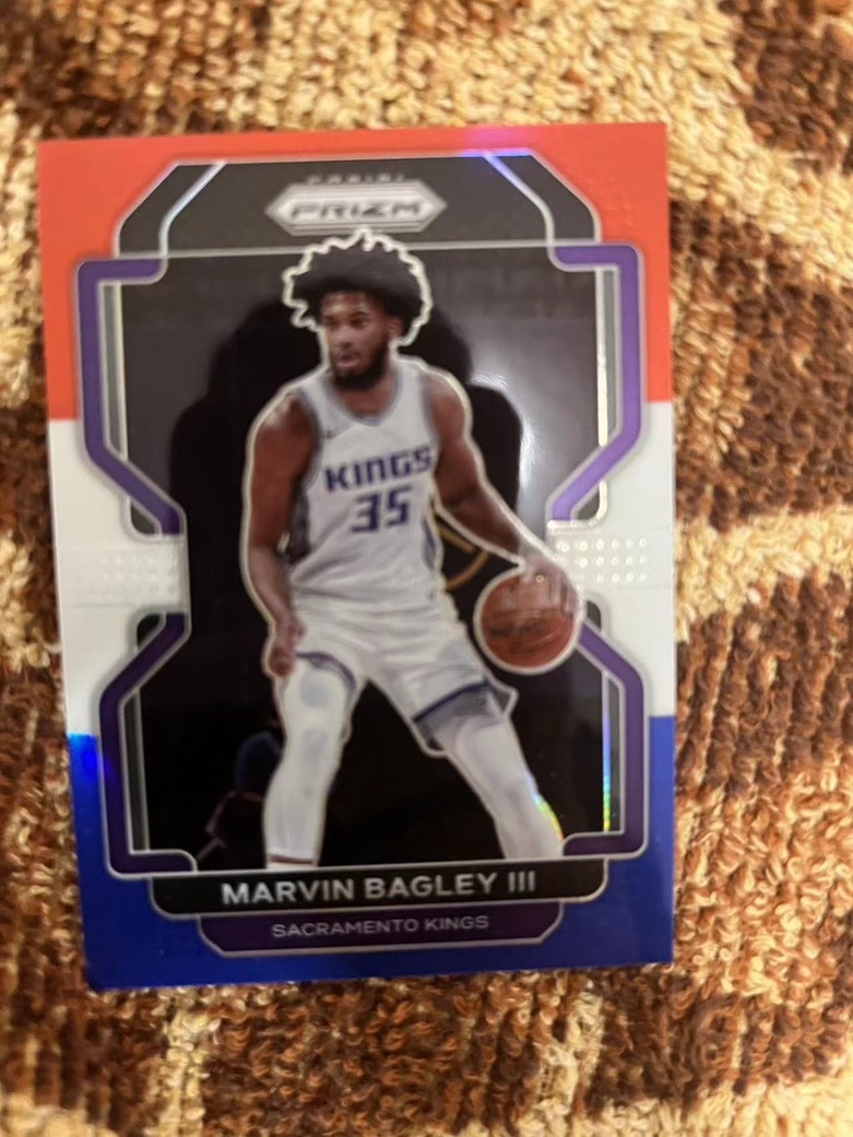 2021-22 Panini Prizm Marvin Bagley III 马文巴格利三色折卡淘