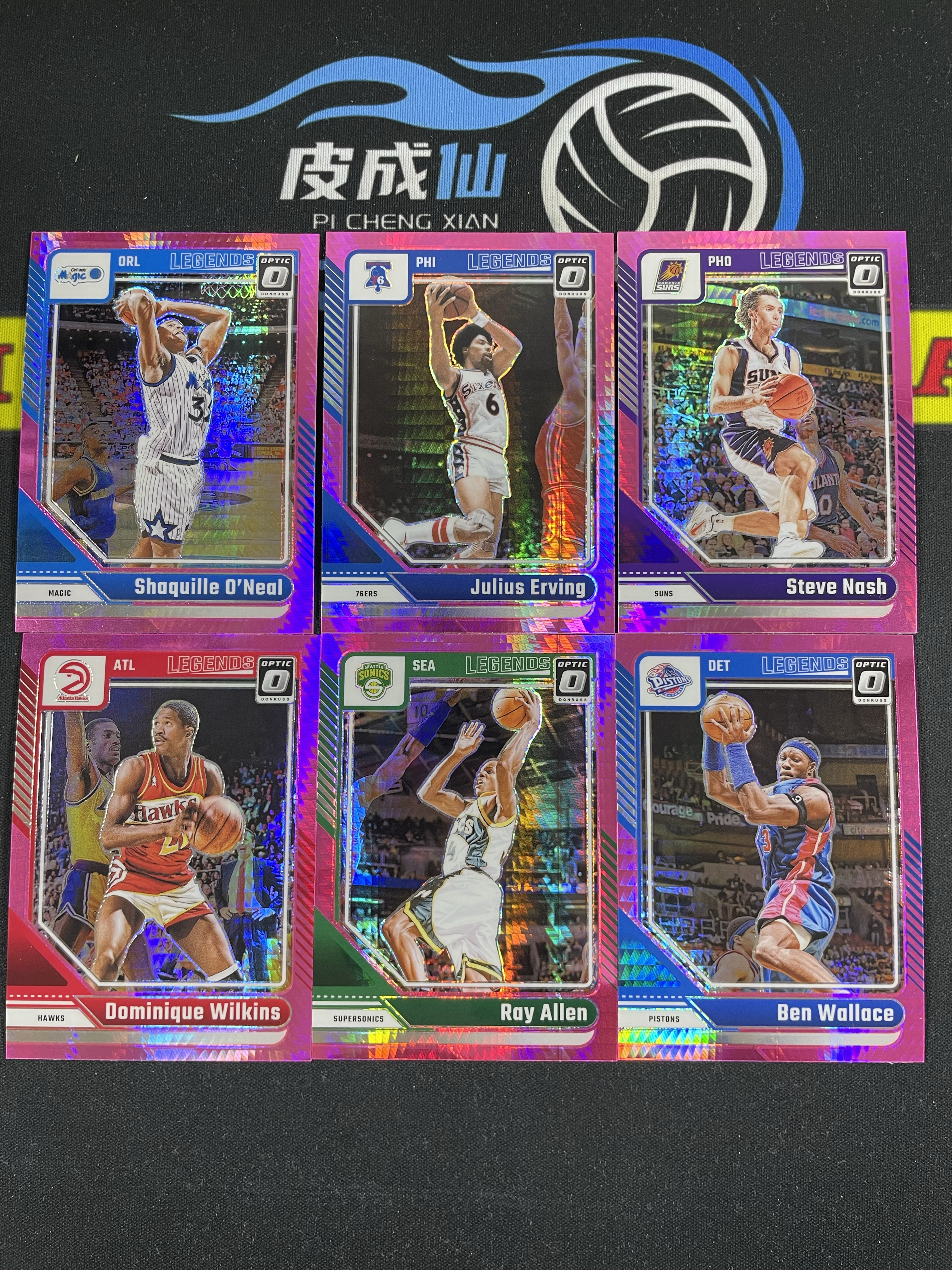 【皮成仙拍卖 统一手续费6%】 PANINI 24-25 杜蕾斯 OPTIC 奥尼尔 朱利叶斯欧文 纳什 多米尼克威尔金斯 雷阿伦 本华莱士 传奇特卡 粉hyper折射 一图打包【只发顺丰】白白124