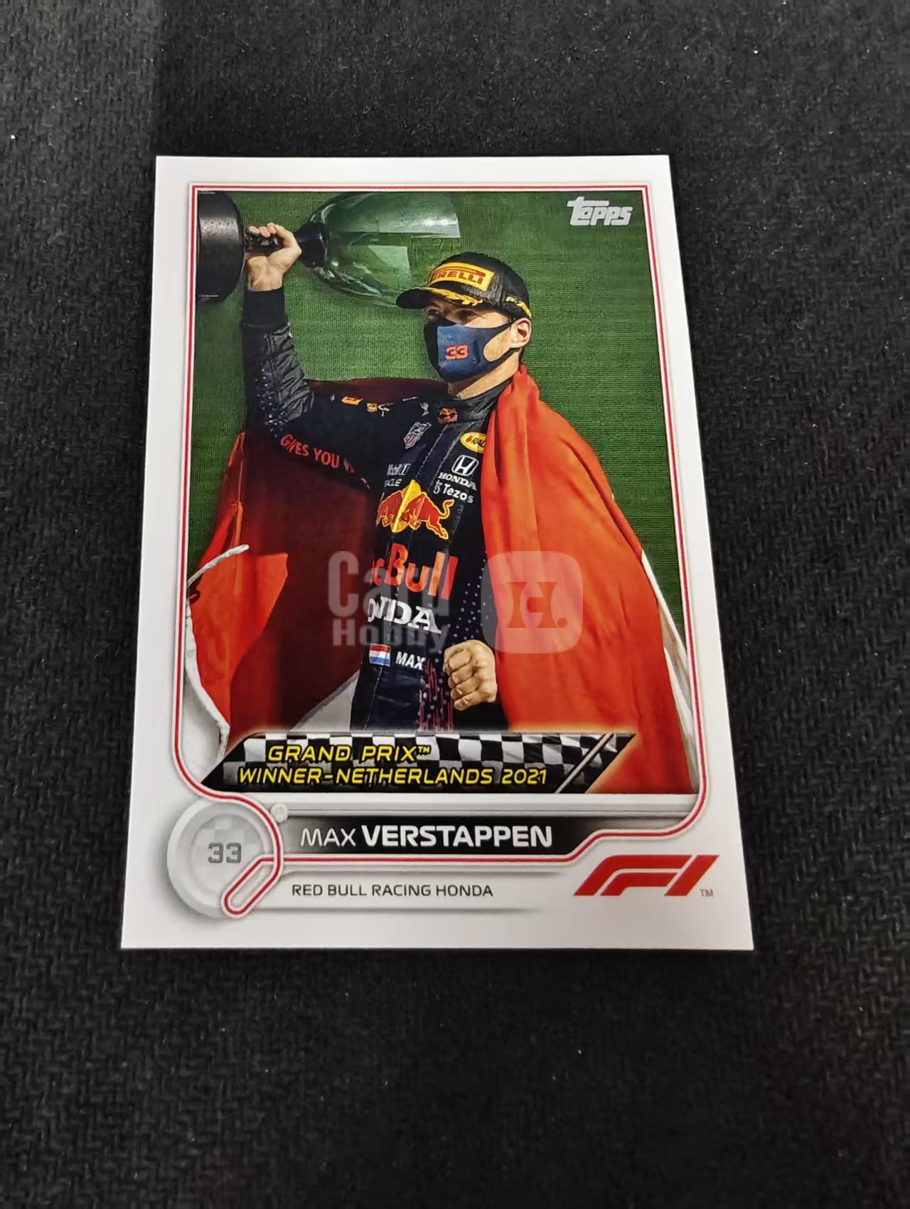 2022 Topps Chrome F1 Max Verstappen 维斯塔潘 红牛 划痕 边角瑕疵 @163