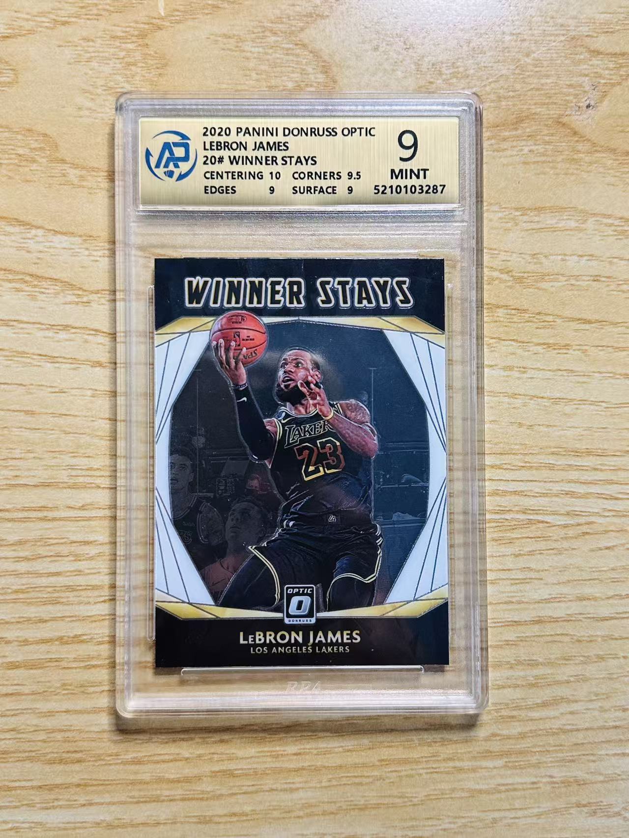 2020-21 Panini Donruss LeBron James 嘿嘿代卖 杜蕾斯 optic 勒布朗 詹姆斯 湖人 特卡 RPA9 收藏必备