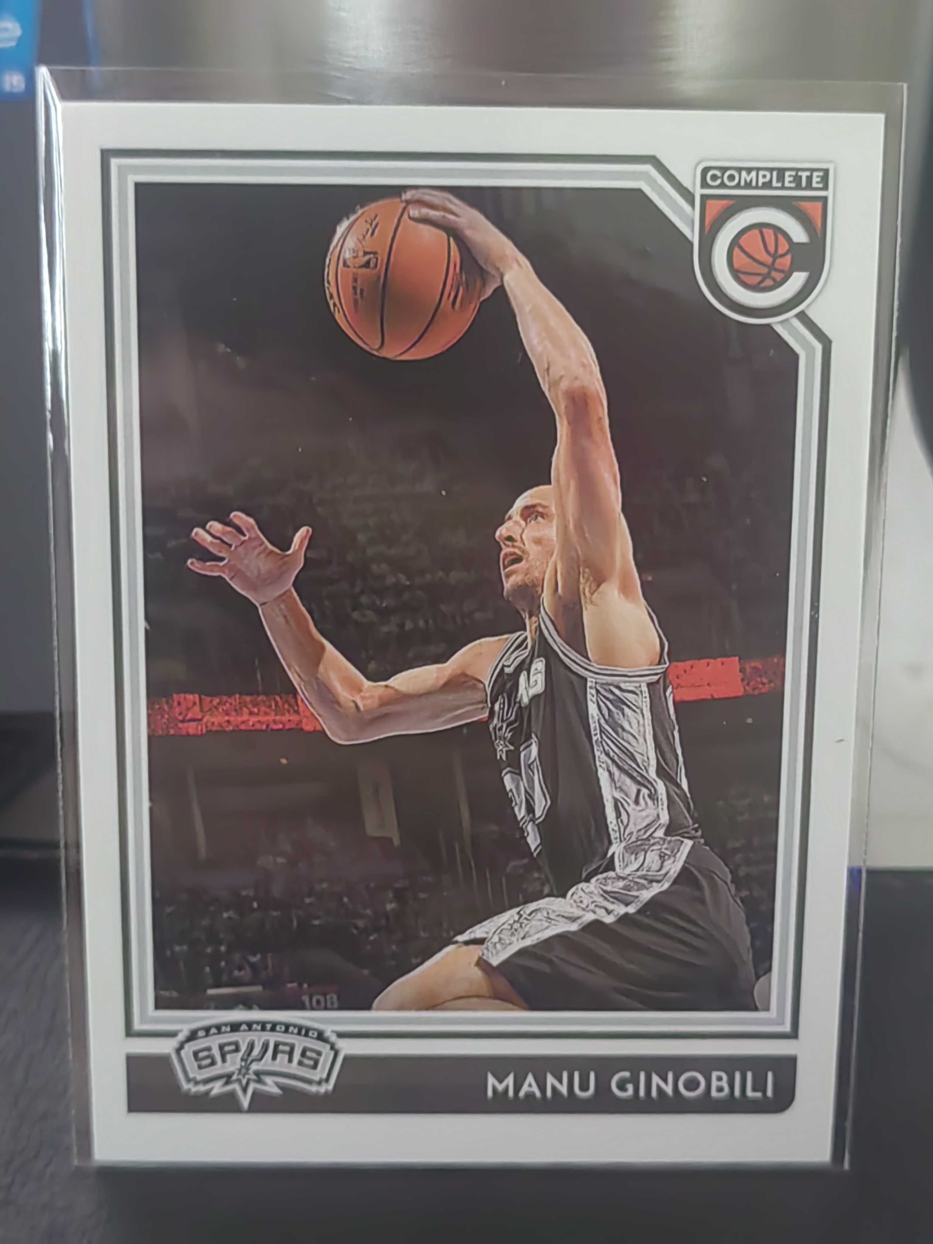 2016-17 Panini Complete Manu Ginobili Complete 马努 吉诺比利 马刺 篮 白边白角 不保卡品 卡品如图