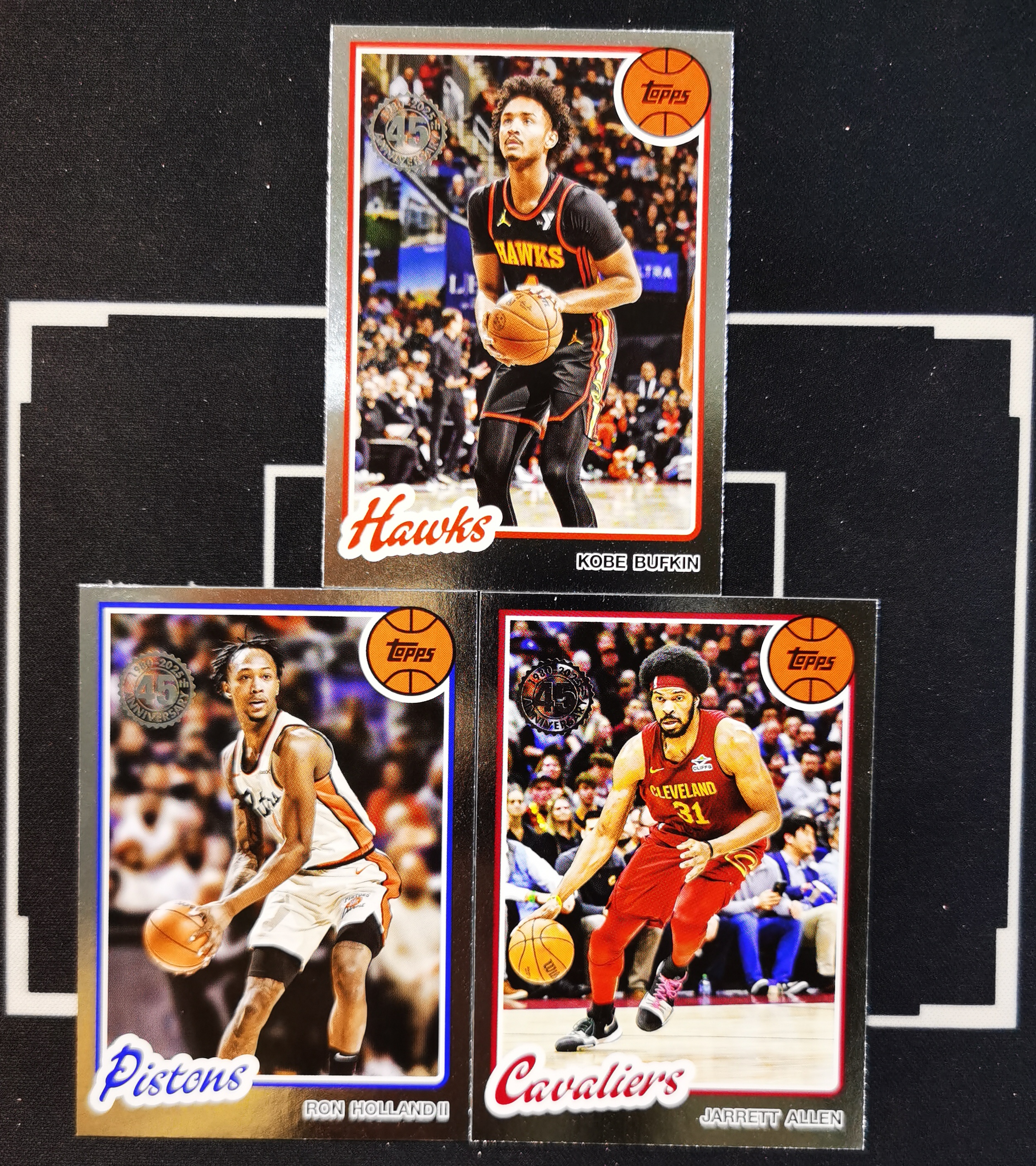 2025-26 Topps flagship 复古1980 45周年 科比 巴夫金 霍兰德 二世 贾瑞特 阿伦 收藏必备 卡品如图 -猕猴桃-【乌苏拍卖】