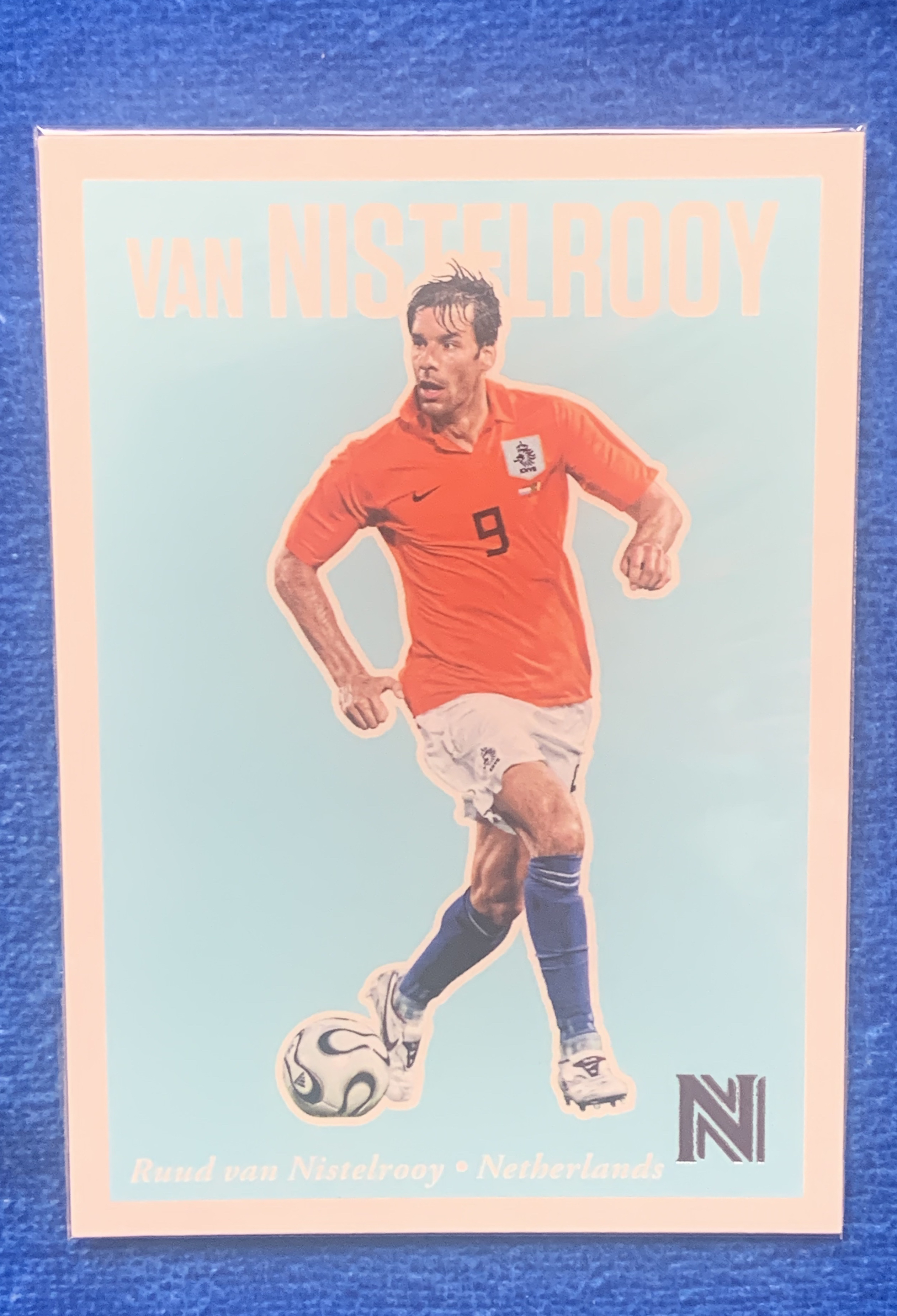 2017 Panini Nobility Ruud van Nistelrooy 帕尼尼贵族 范尼 荷兰Holland 曼联Manchester United 皇家马德里Real Madrid