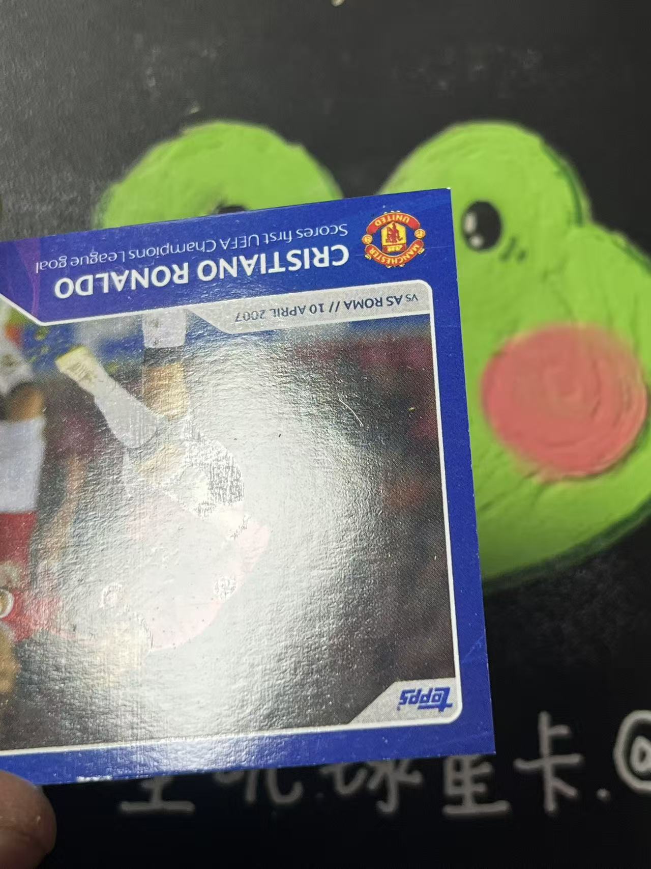 2024 Topps Topps Cristiano Ronaldo 曼联 C罗 总裁 金球先生 皇马 微瑕如图【ZYP代拍】北凉