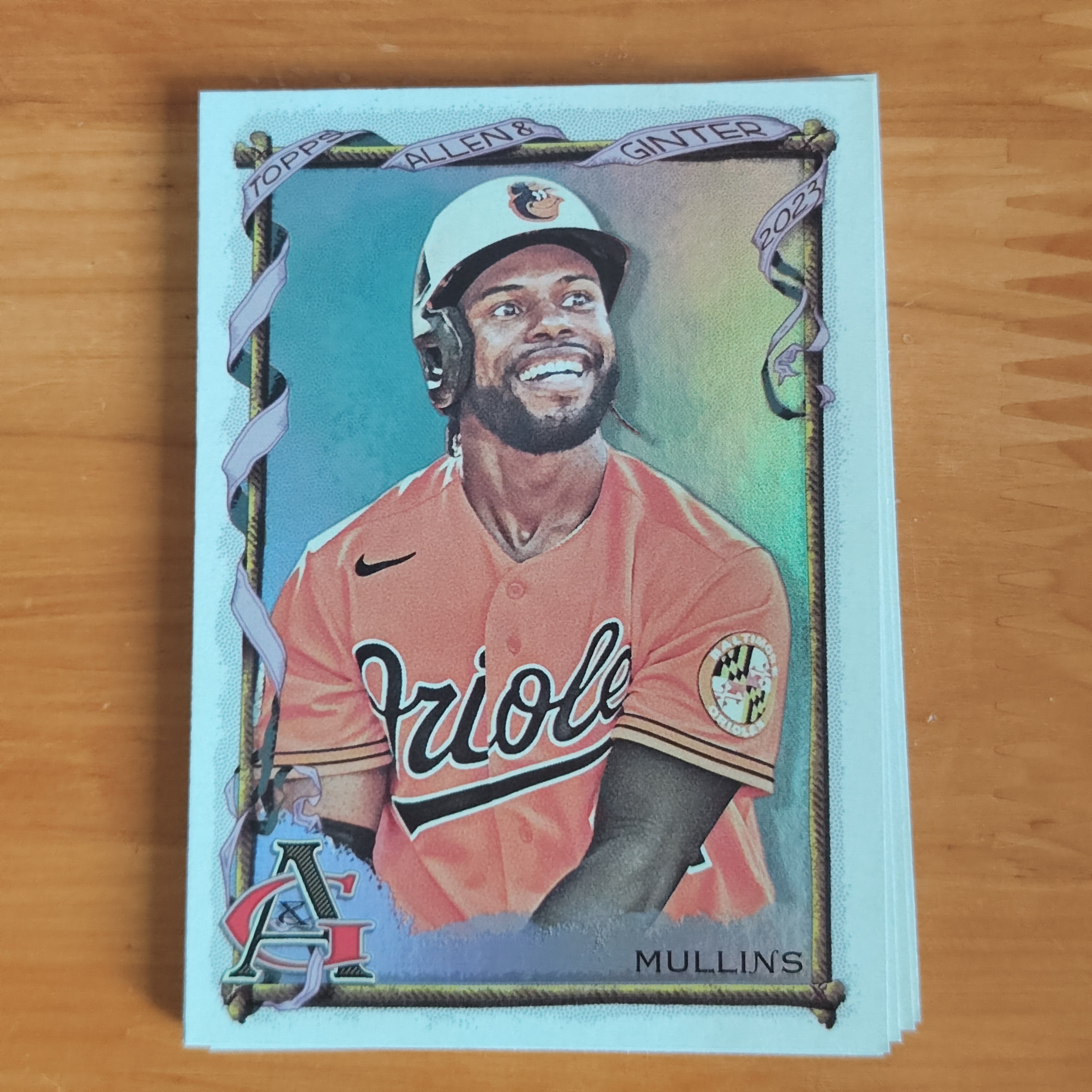 2023 【HADE拍卖-小卡之家】 topps Cedric Mullins  穆林斯  折射  单卡base 卡品如图 A46