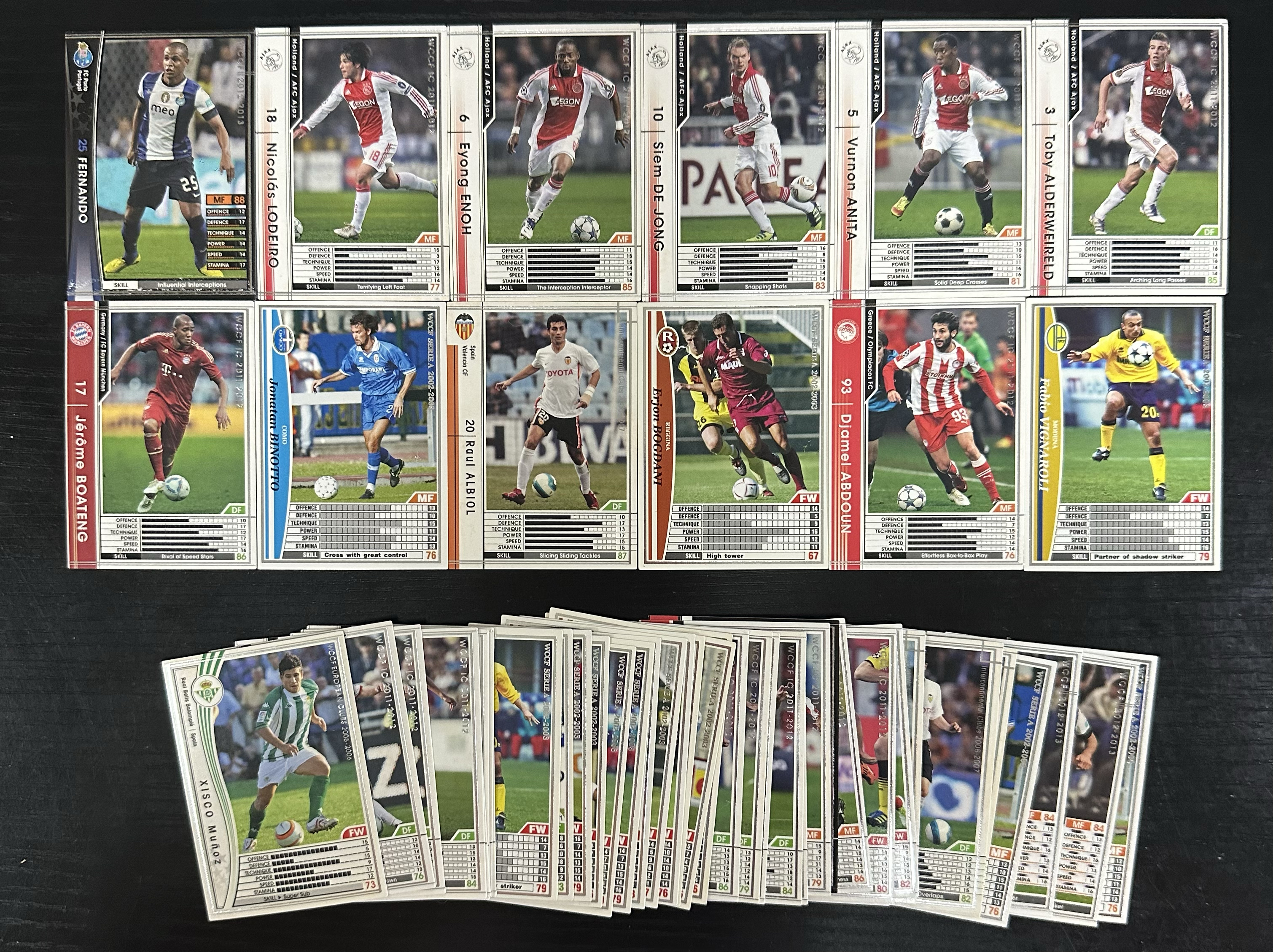 拜仁 阿贾克斯 波尔图 lot base 战神无双拍卡 (mnbvcxz)