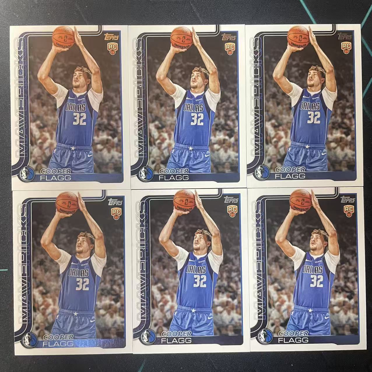 2025 Topps Flagship Cooper Flagg RC 【阿福代卖】库珀 弗拉格 独行侠 新秀 base lot 打包 收藏必备 (行行行)