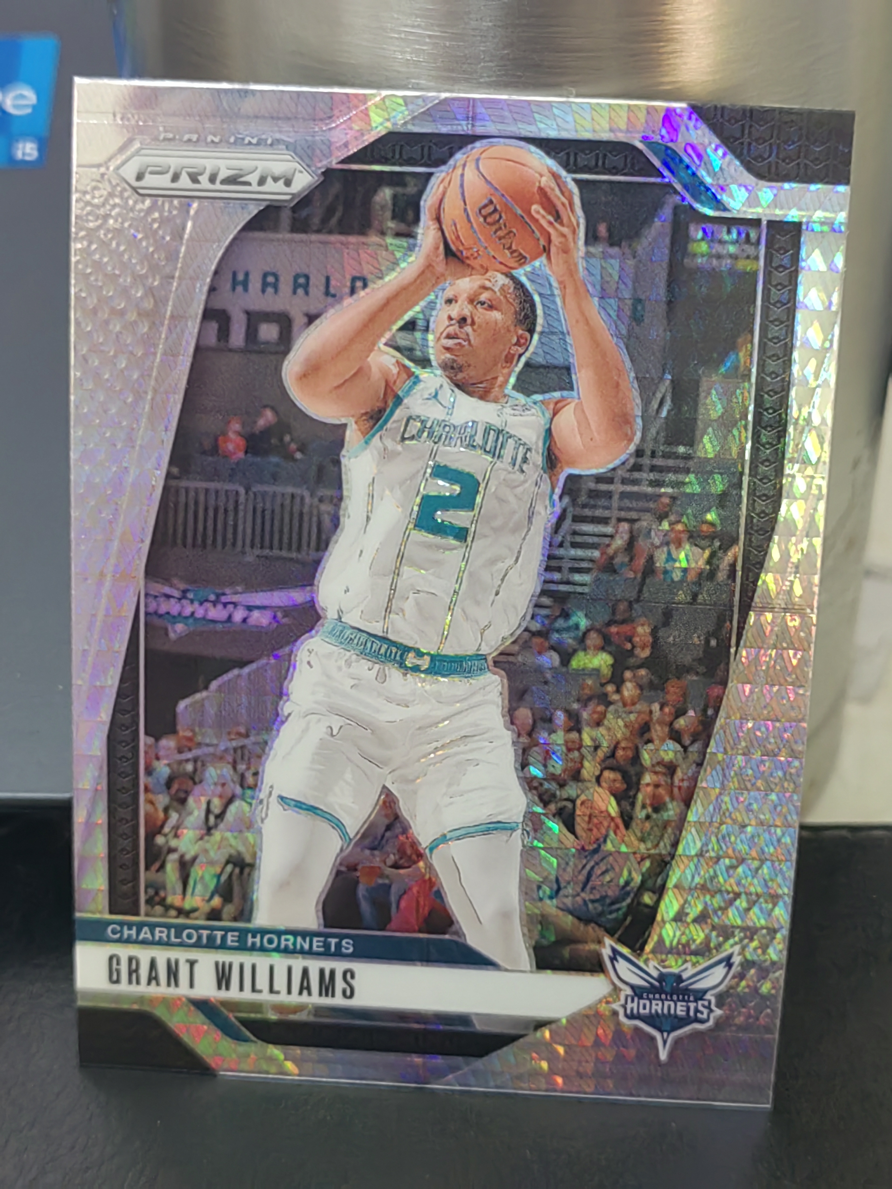 2024-25 Panini Prizm Grant Williams PZ  hyper折  格兰特威廉姆斯 黄蜂 篮 白边白角 不保卡品 卡品如图