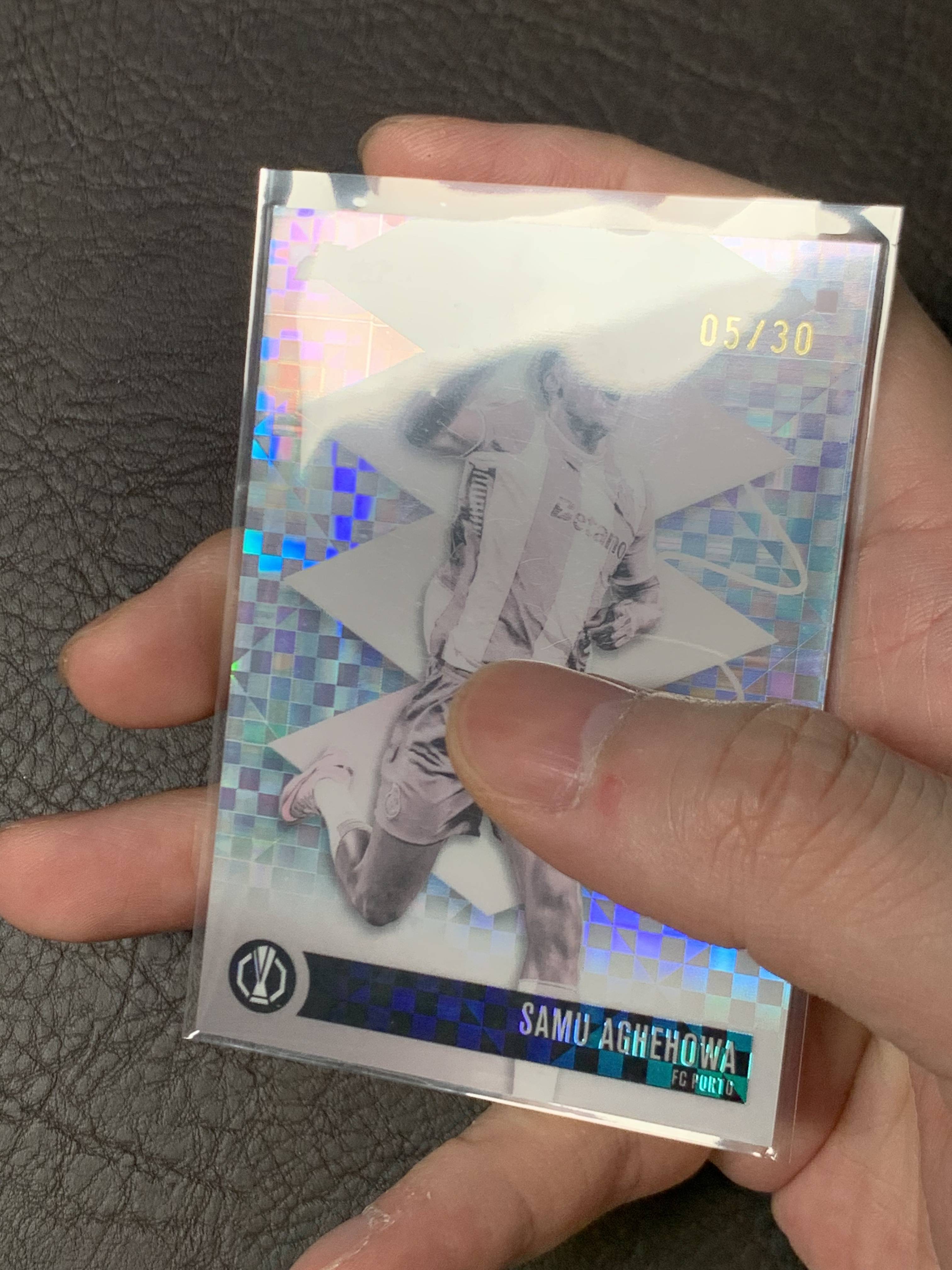 2026 Topps Finest Samu Aghehowa #524 欧冠 Base 05/30编 低编 稀有 珍珠折