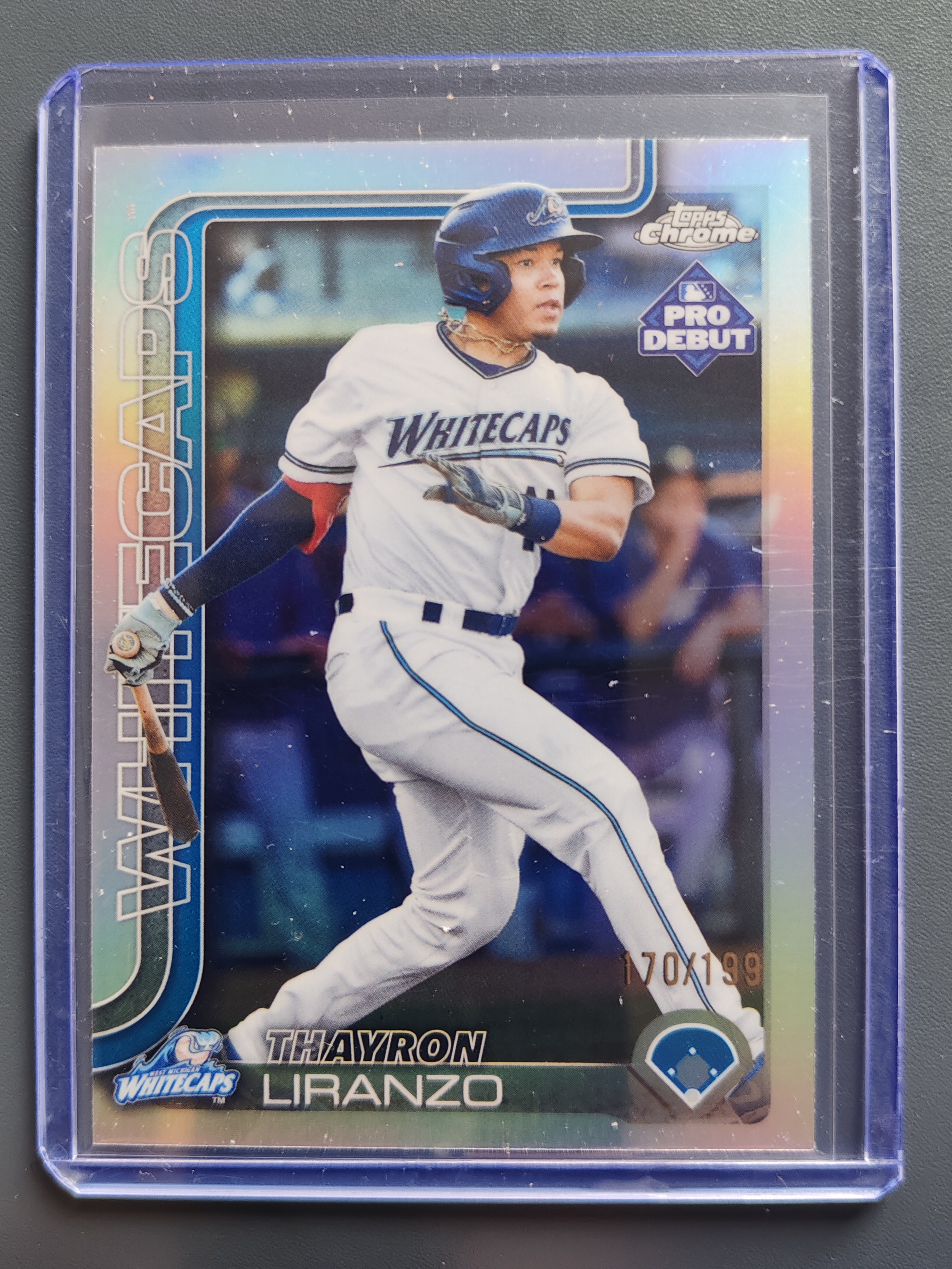 2025 Topps Pro Debut Thayron Liranzo 199编!银折!【9527】