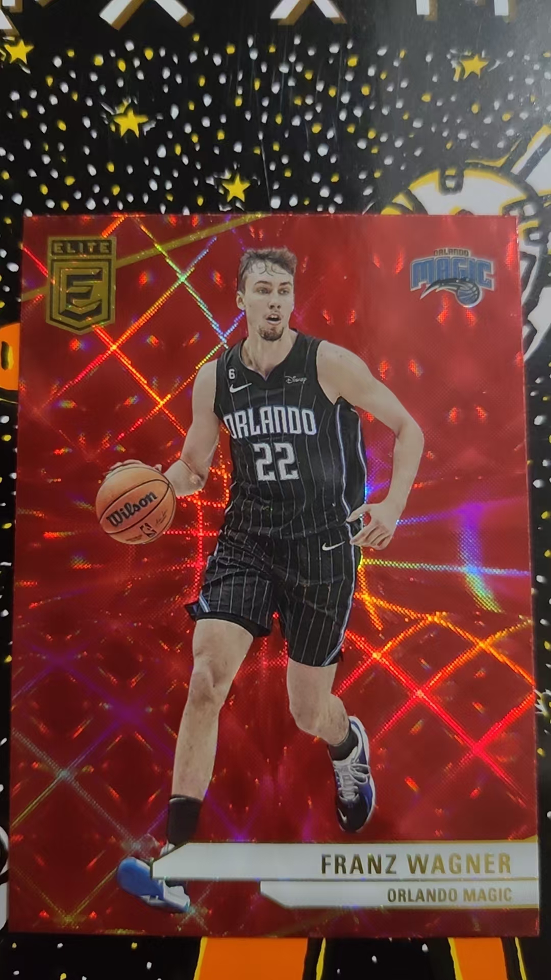 2023-24 Panini Elite Franz Wagner 弗朗茨 瓦格纳 魔术 红折 折射 硬通货 卡品精美 凑套必备 收藏必备