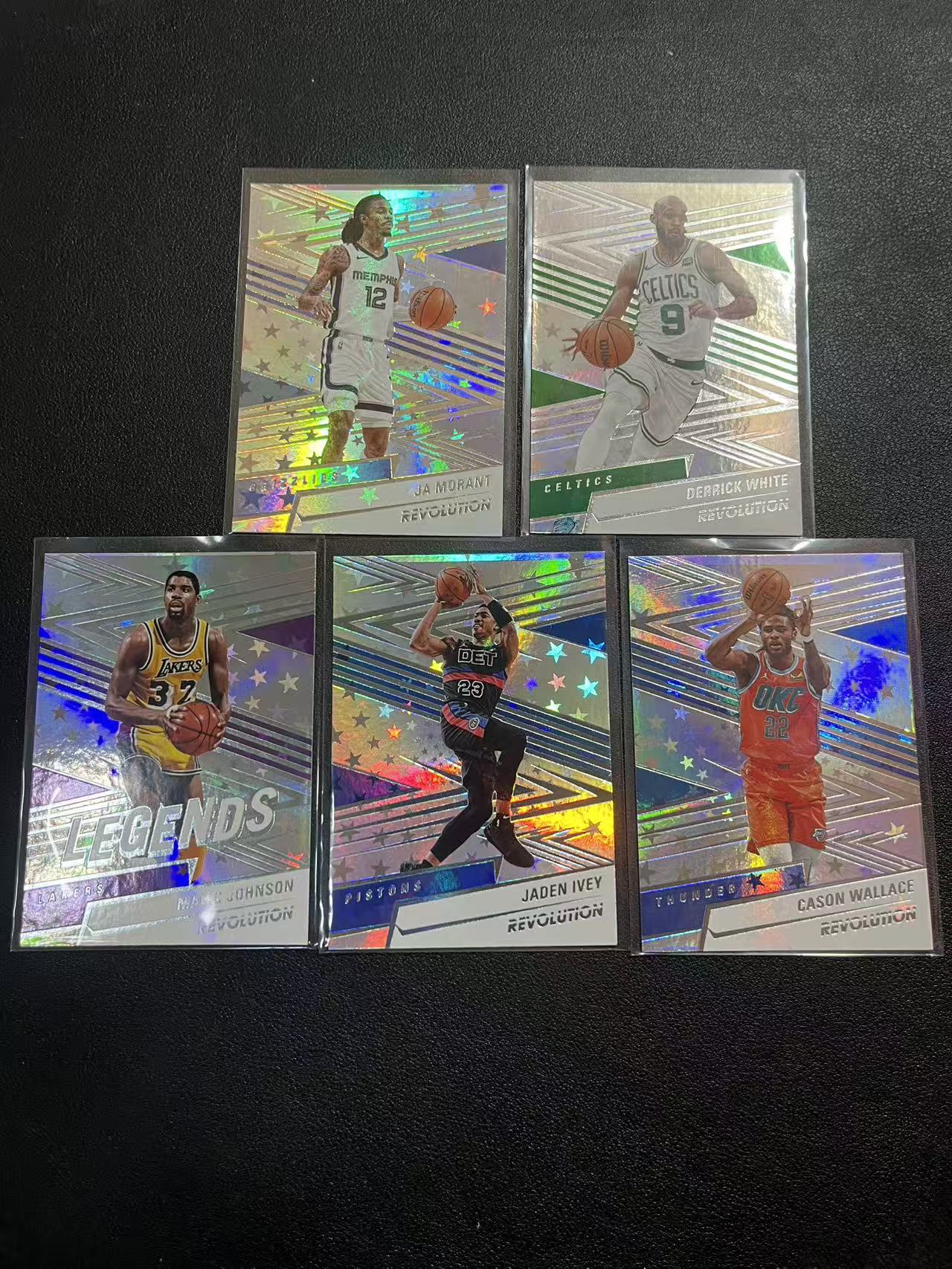 2024-25 Panini Revolution Ja Morant 革命 莫兰特 德里克 怀特 魔术师 约翰逊 杰登 艾维 卡森 华莱士 base 星星折 折射 如图 龙龙龙