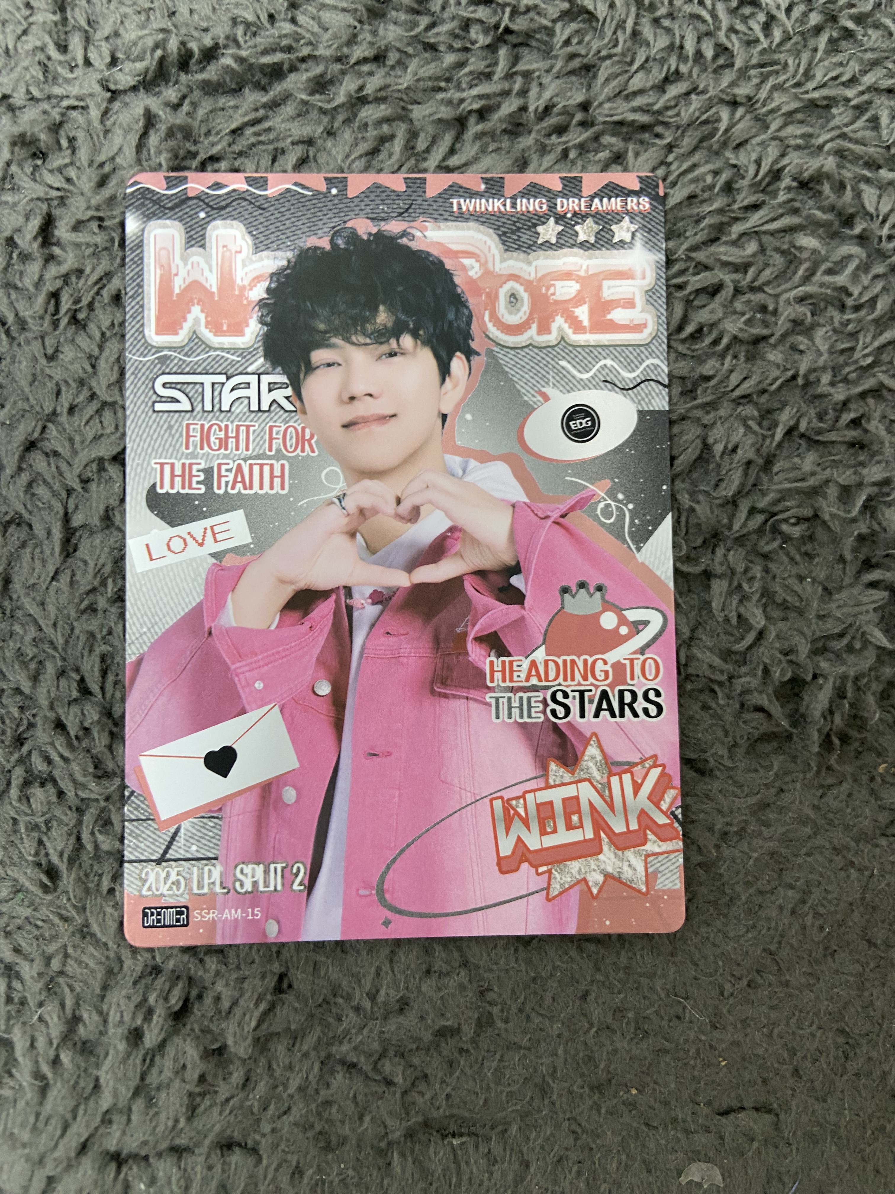 2025 Buffun LPL Wink 古早杂志特卡 EDG 不凡玩品 星火逐梦 英雄联盟 饭总