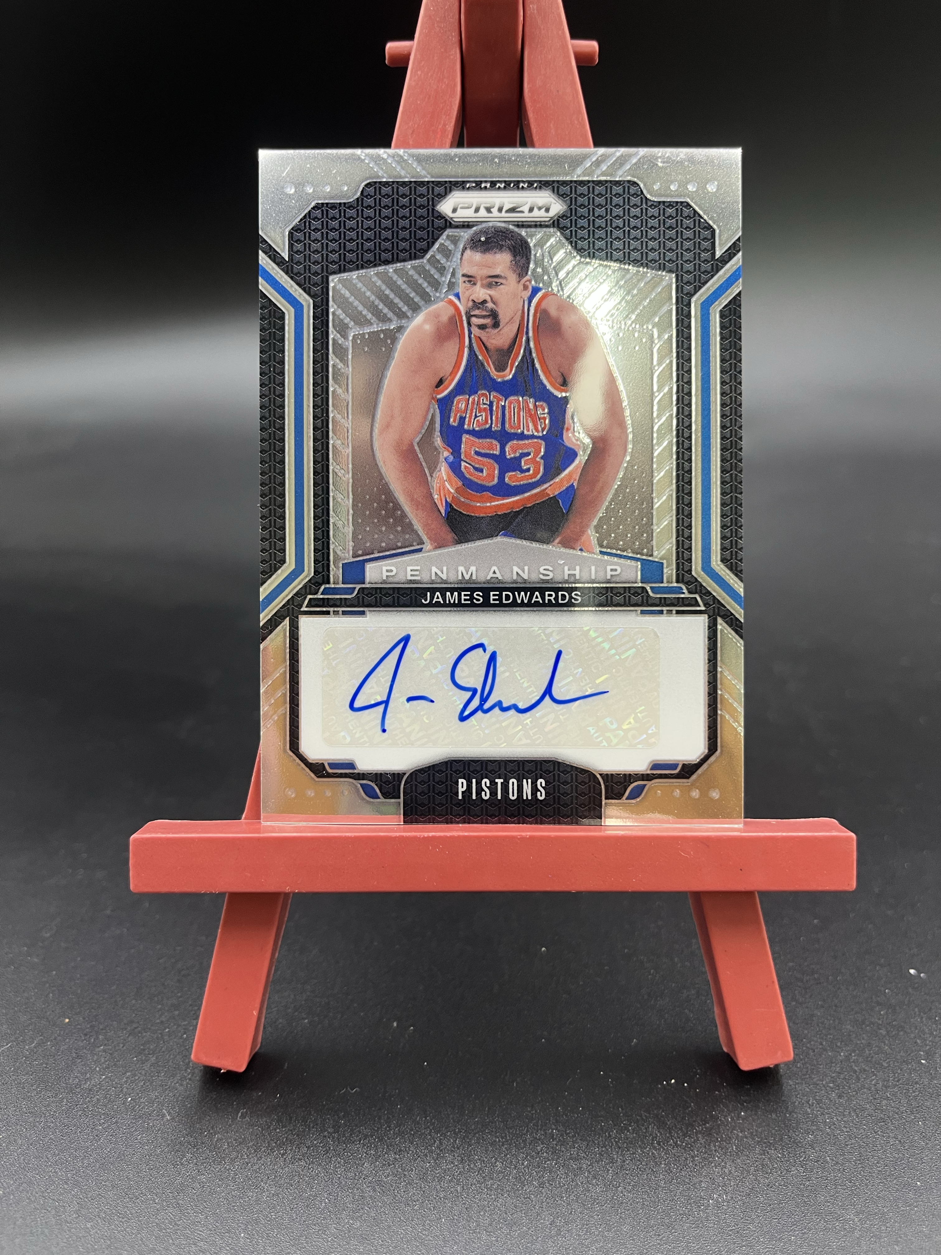 2024-25 Panini Prizm James Edwards 詹姆斯 爱德华兹 活塞 PZ系列 签字 卡品如图 【优质签字专场】01WZ