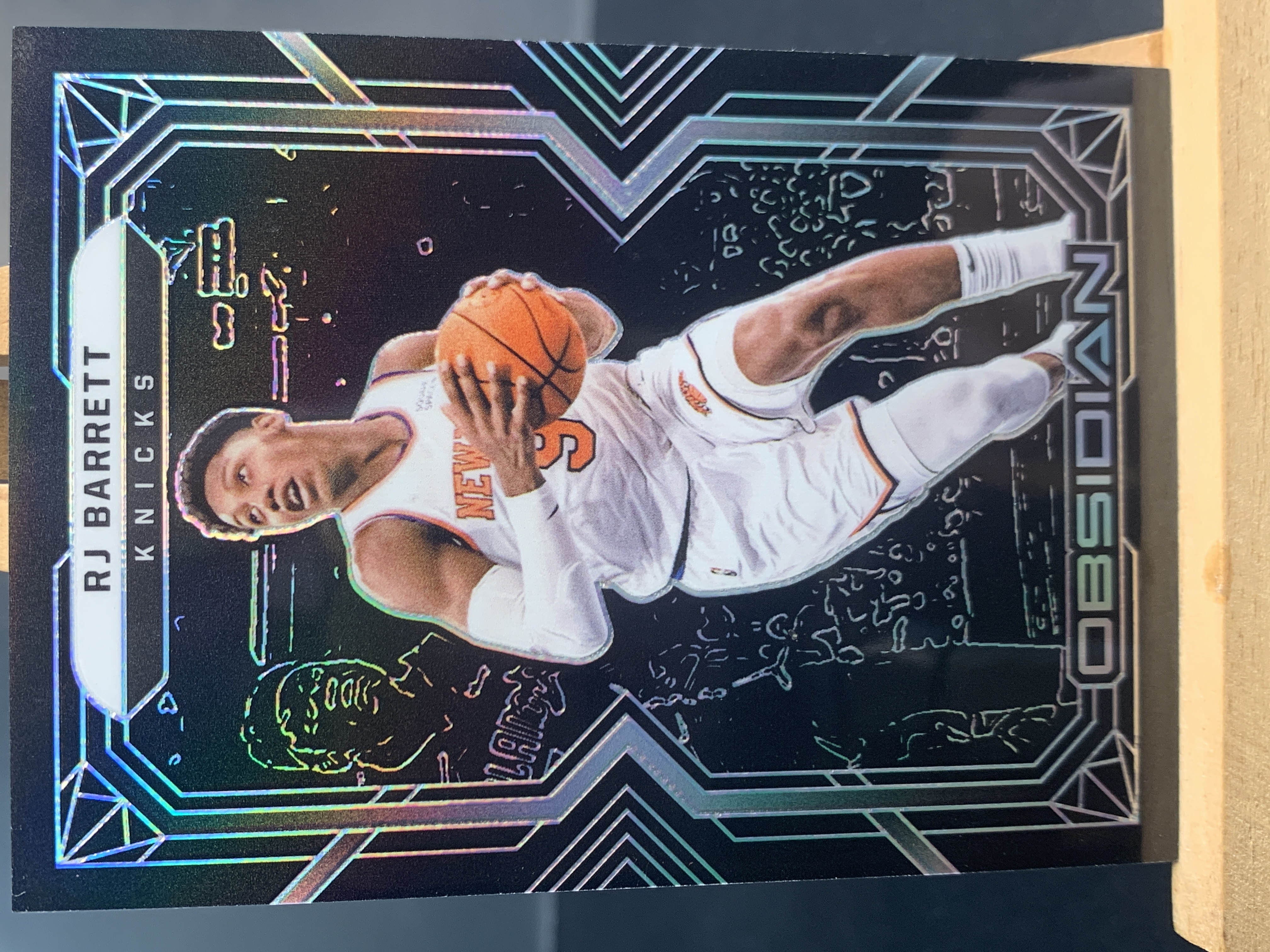 (A2) 2021-22 PANINI 黑曜石 折射 RJ 巴雷特 尼克斯 实卡好看 收藏凑套必备 卡品如图 !!!